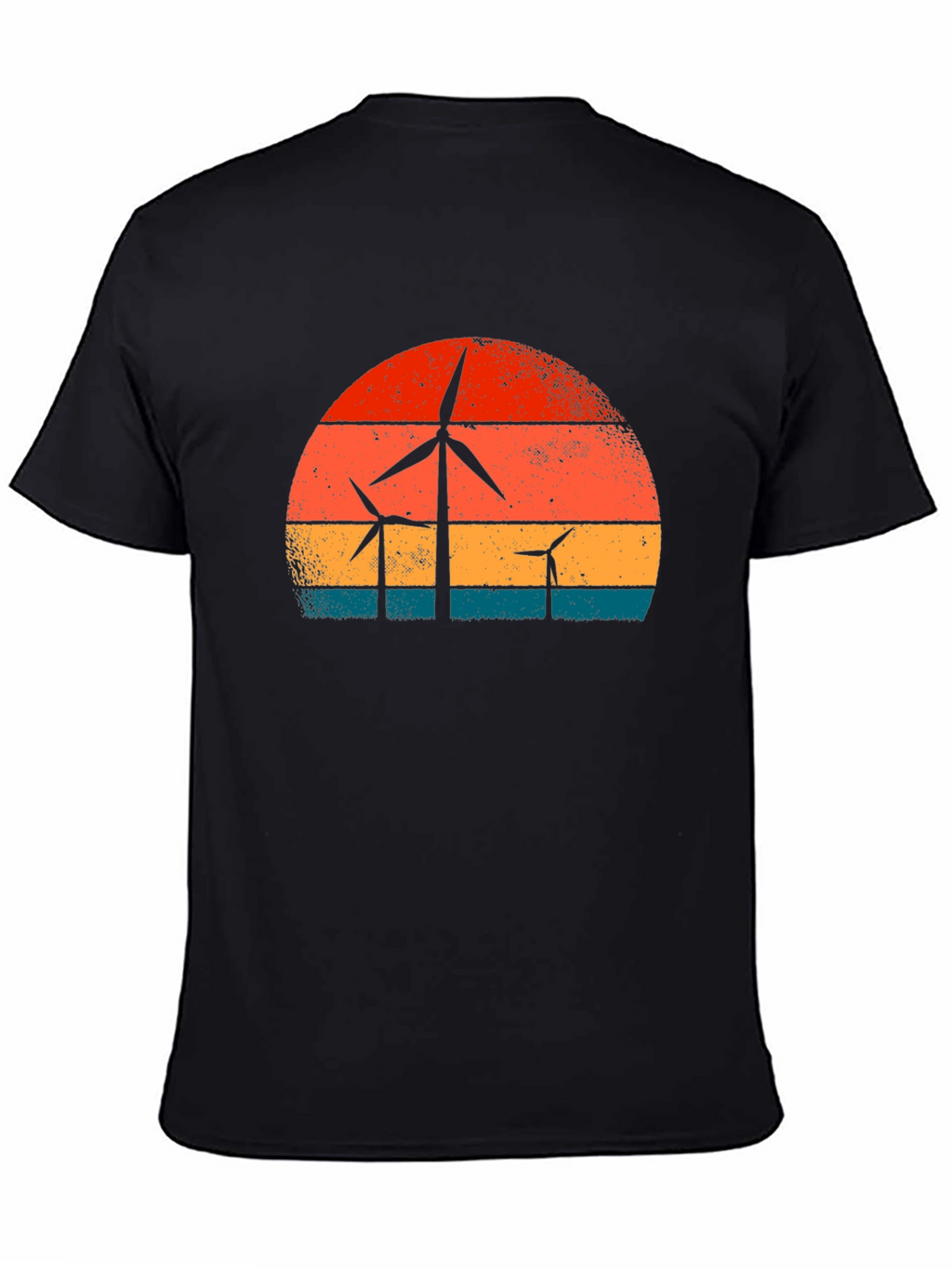 Retro Wind Turbine T-Shirt
