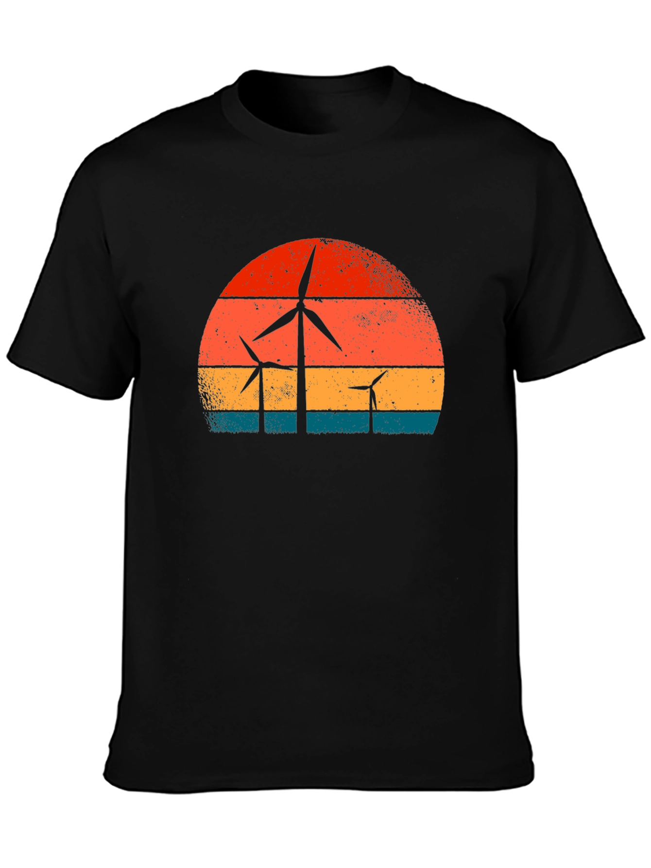 Retro Wind Turbine T-Shirt