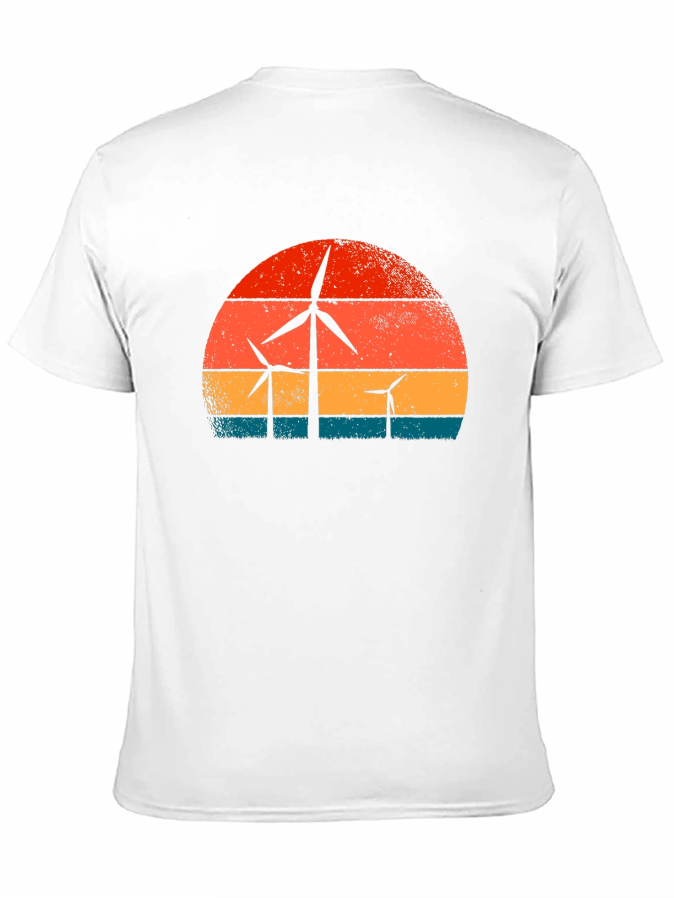 Retro Wind Turbine T-Shirt
