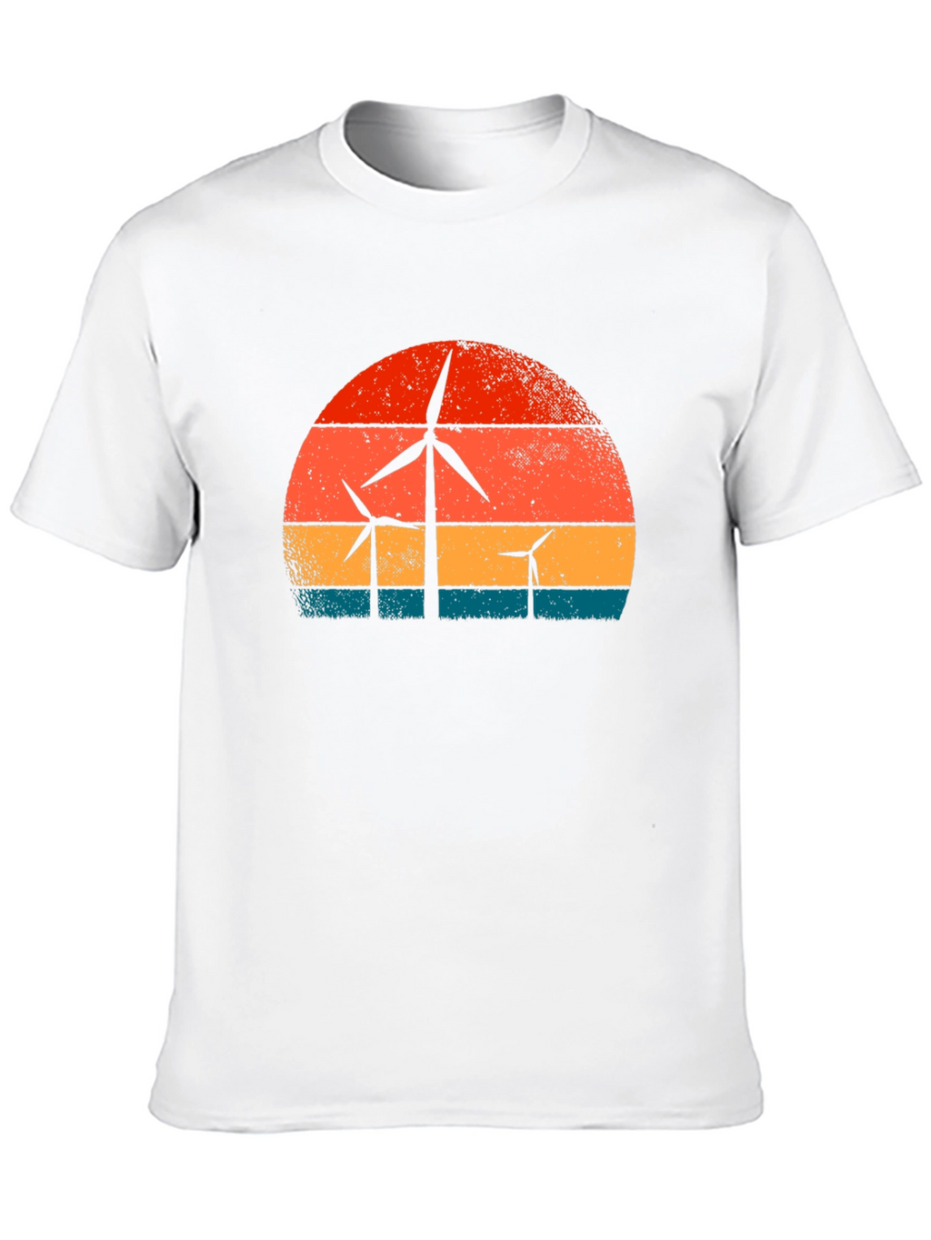 Retro Wind Turbine T-Shirt