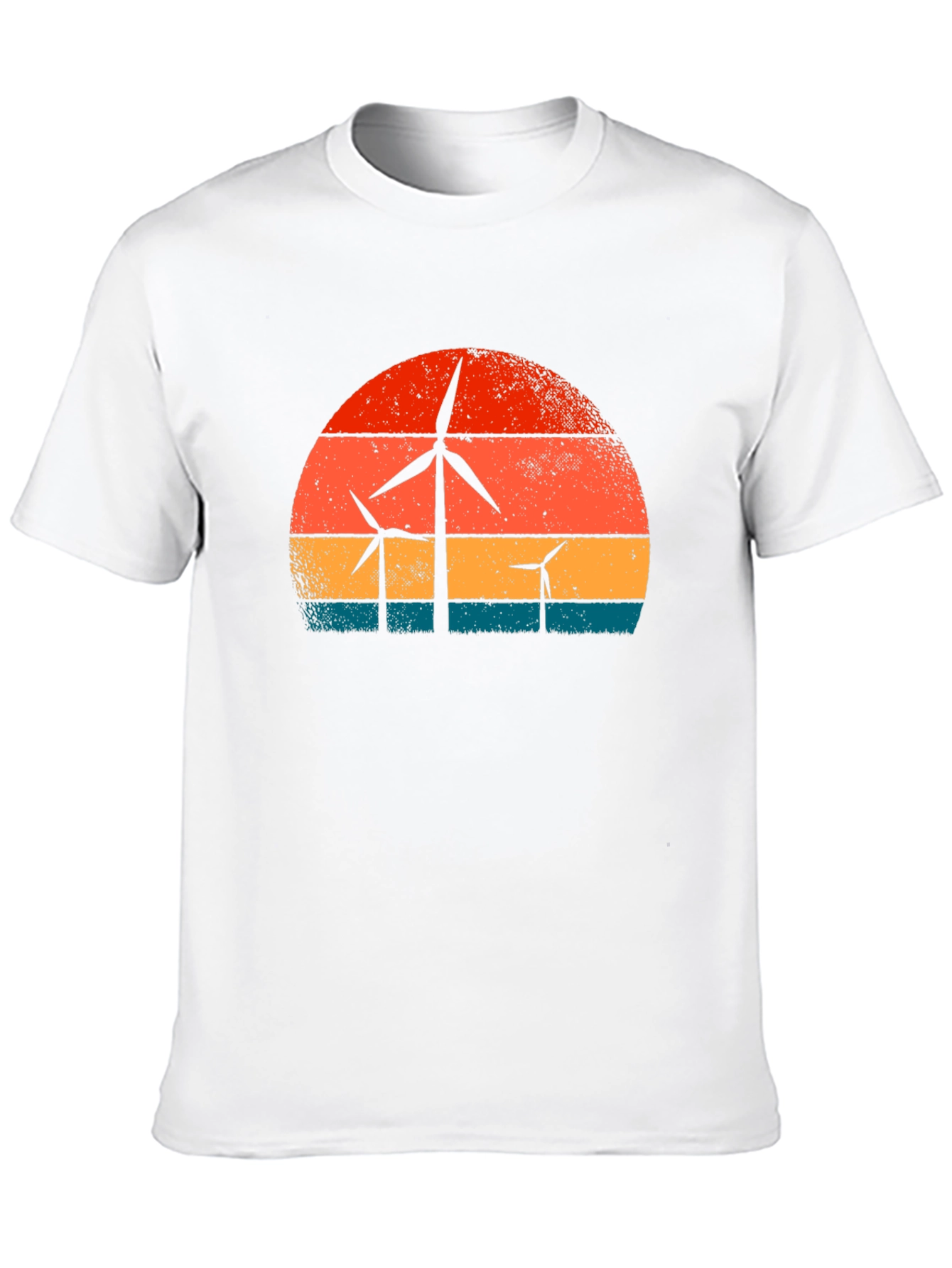 Retro Wind Turbine T-Shirt