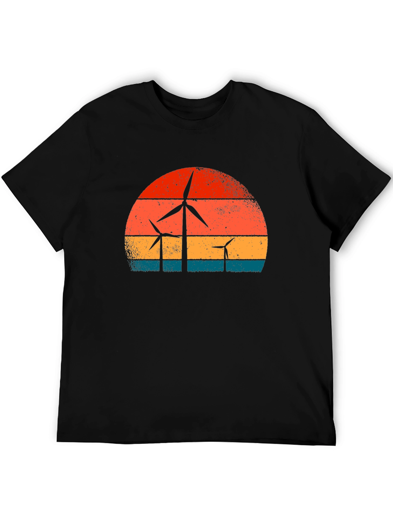 Retro Wind Turbine T-Shirt