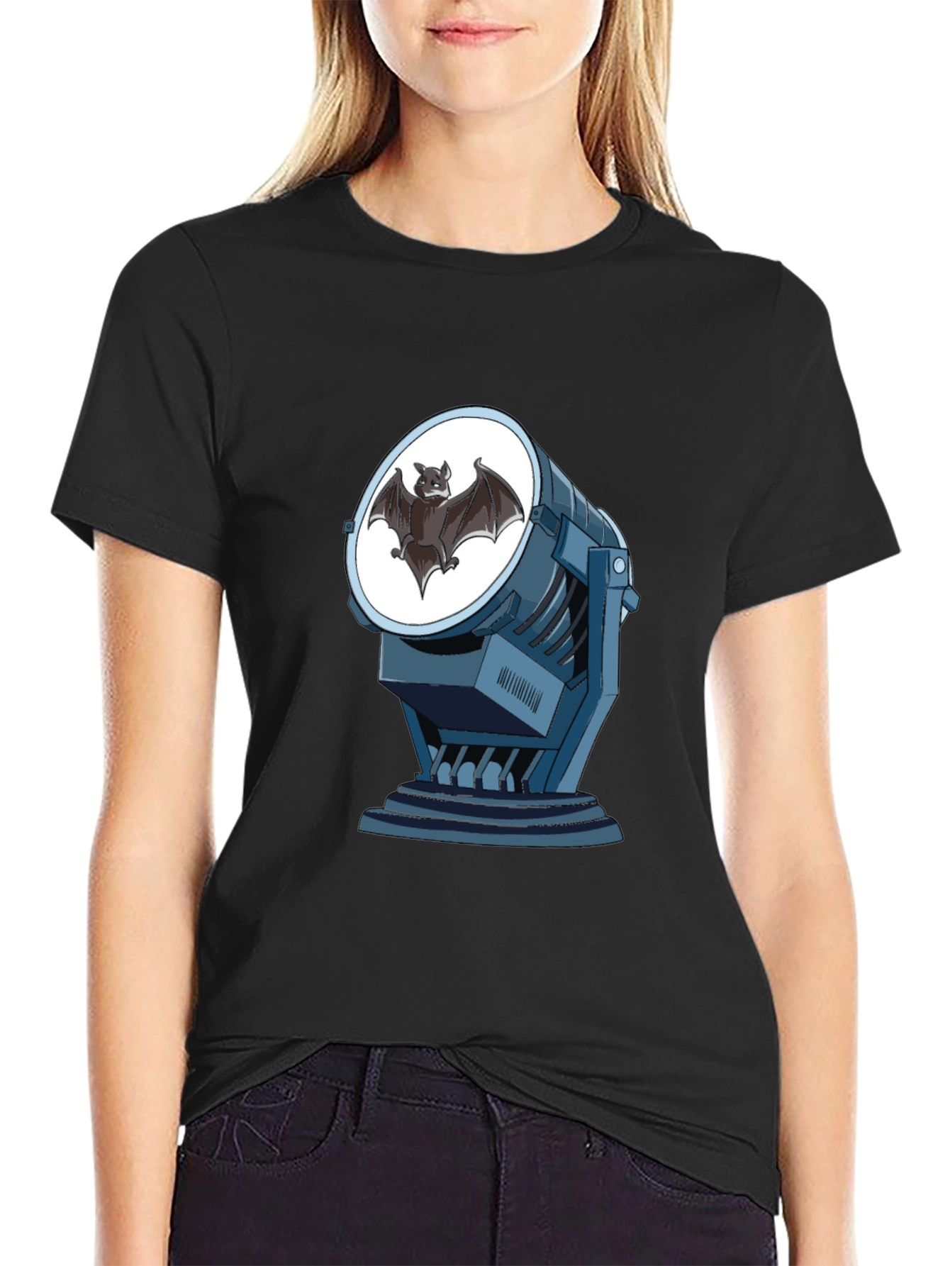 Bat Signal Graphic Tee - Superhero Fashion