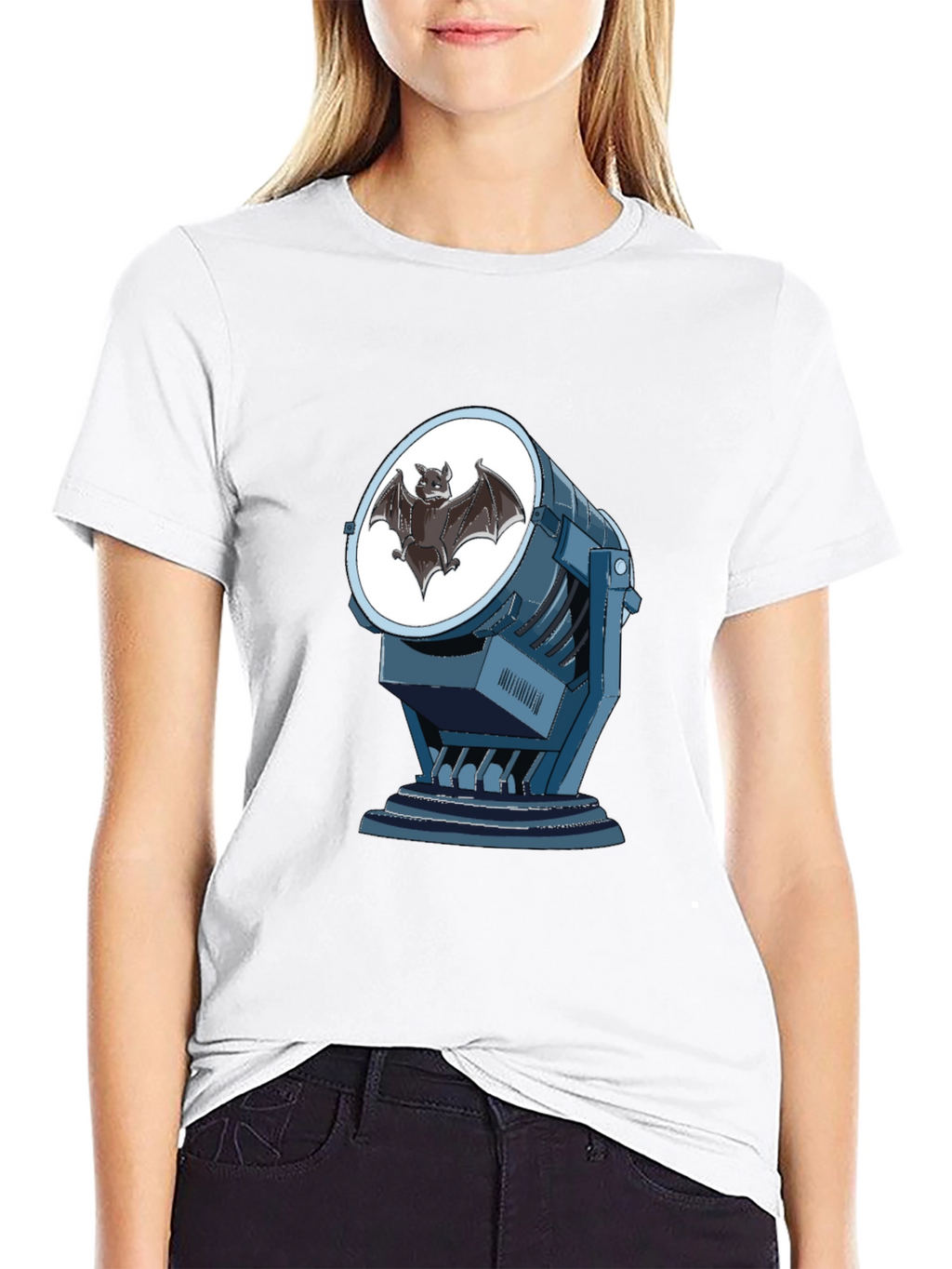 Bat Signal Graphic Tee - Superhero Fashion