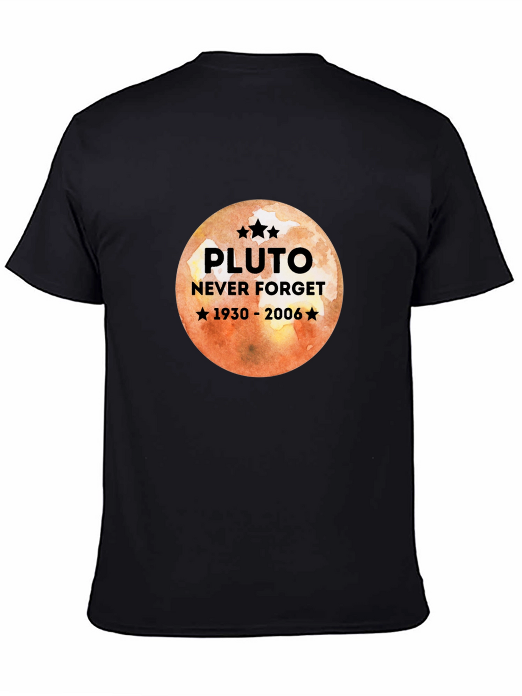 Pluto Never Forget Graphic Tee - Retro Style