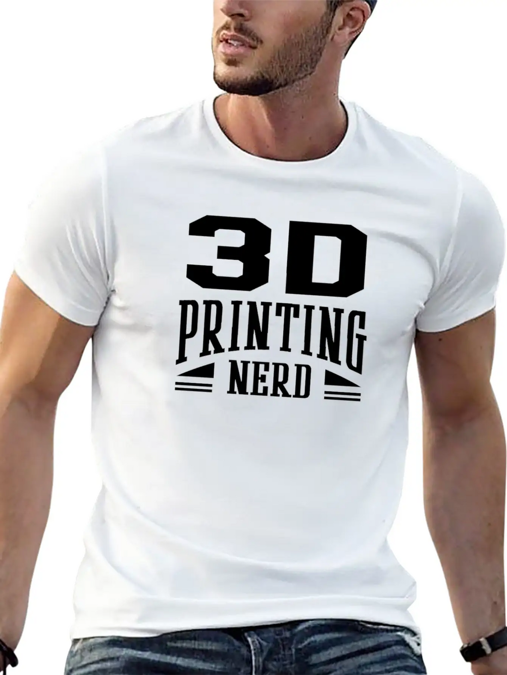 Hobby 3D Printer 3D Print CAD Model CNC Printing Stylish Everyday T-Shirt – Unisex Basic Cotton Tee