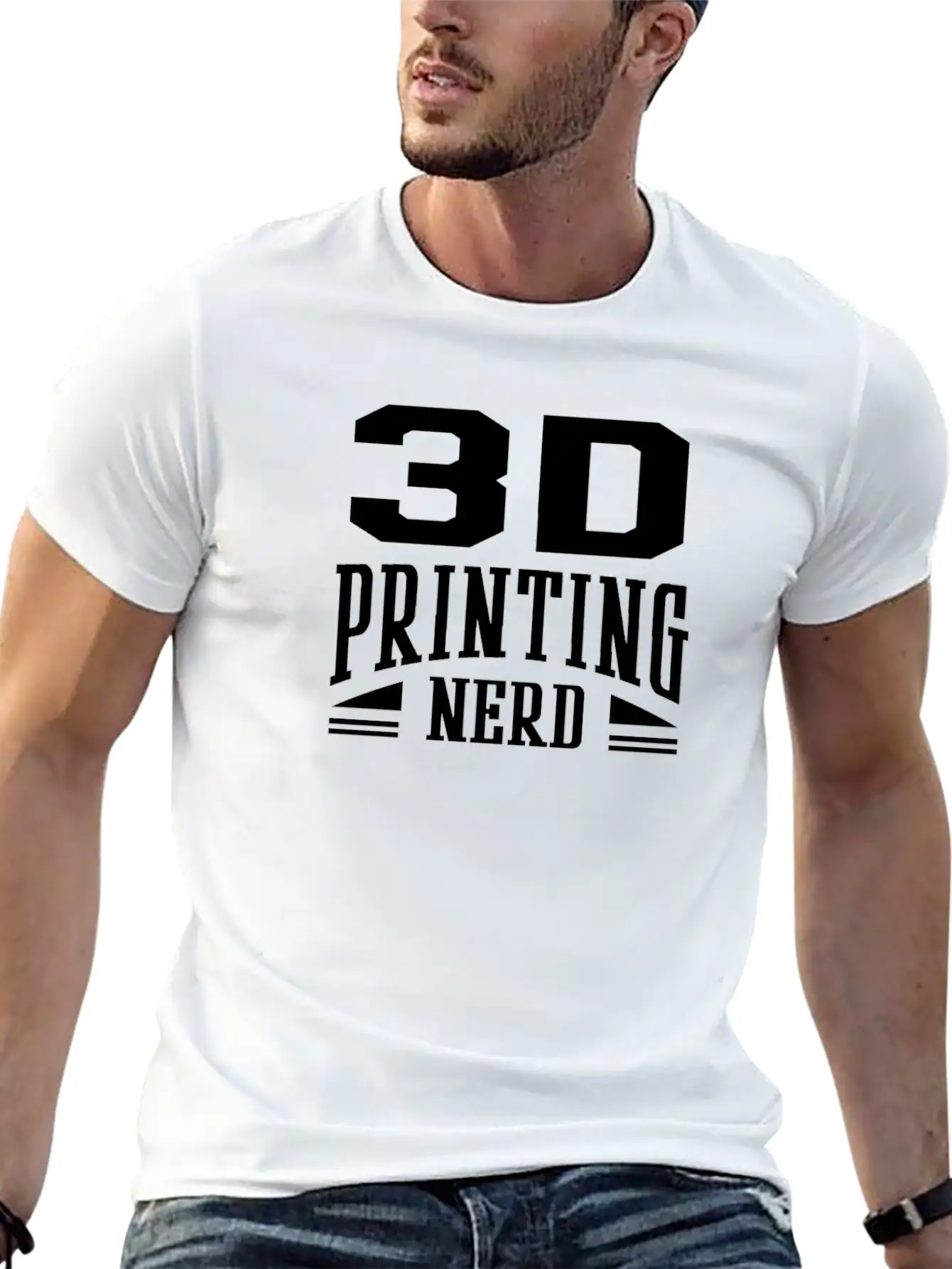 Hobby 3D Printer 3D Print CAD Model CNC Printing Stylish Everyday T-Shirt – Unisex Basic Cotton Tee