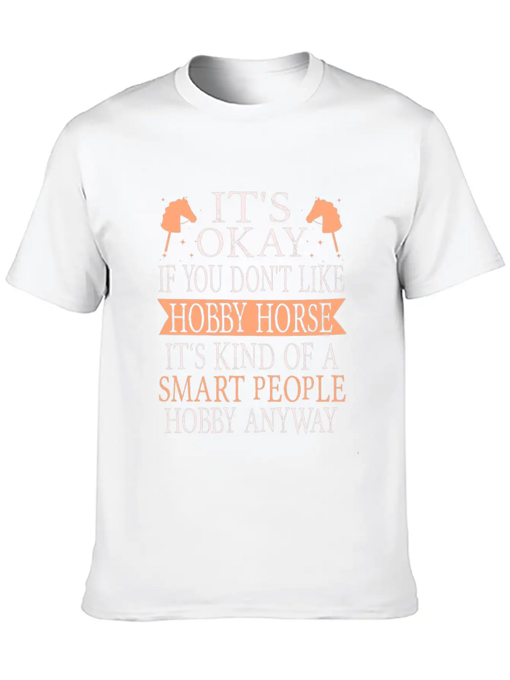 Hobby Horse Timeless Short Sleeve Tee – Comfy And Minimalist Design