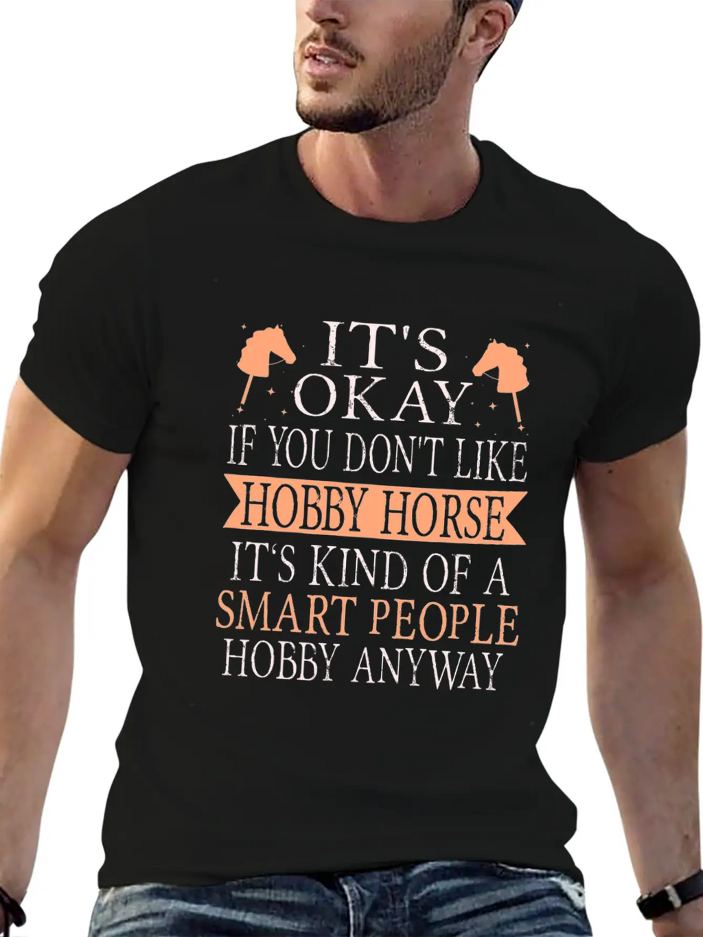 Hobby Horse Timeless Short Sleeve Tee – Comfy And Minimalist Design