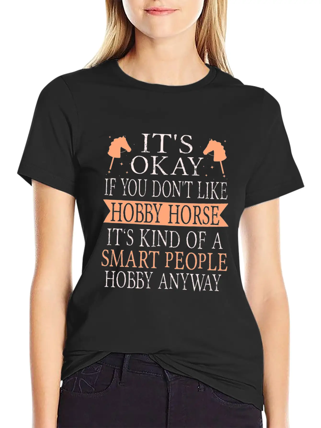 Hobby Horse Timeless Short Sleeve Tee – Comfy And Minimalist Design