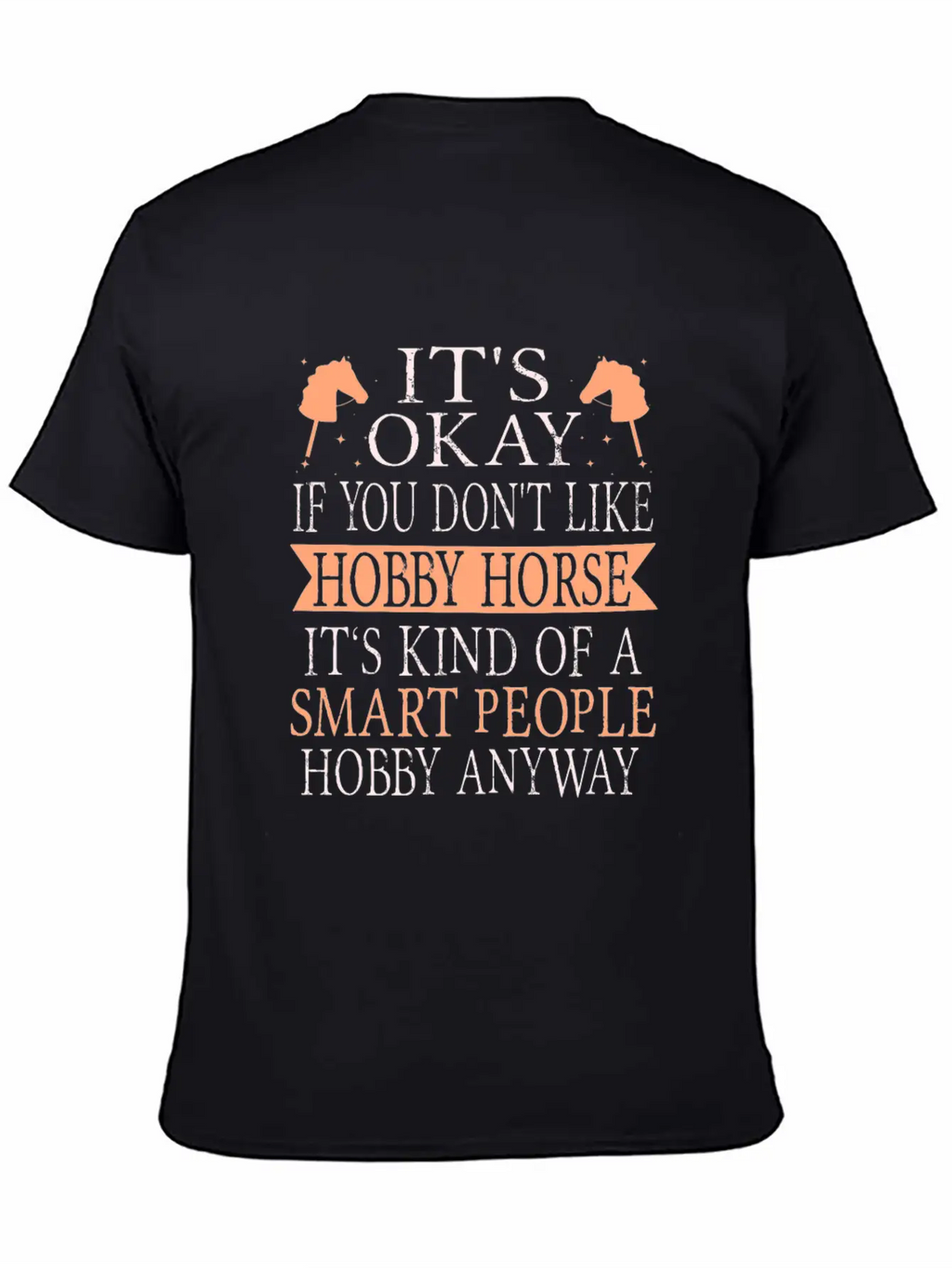 Hobby Horse Timeless Short Sleeve Tee – Comfy And Minimalist Design