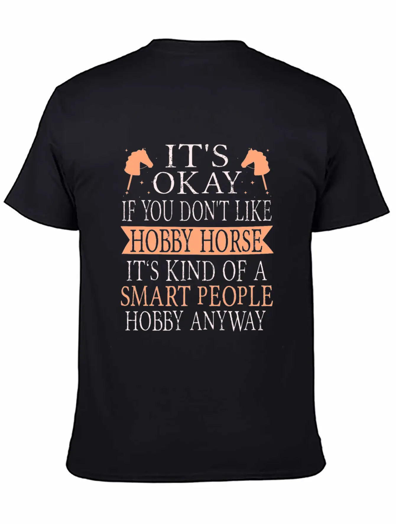 Hobby Horse Timeless Short Sleeve Tee – Comfy And Minimalist Design