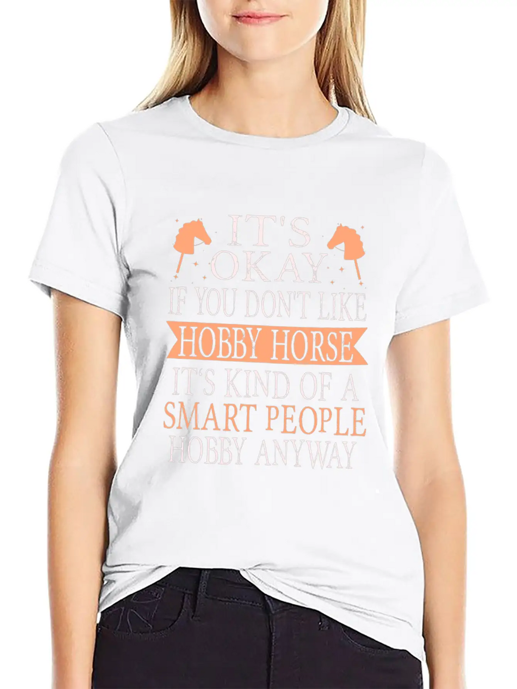 Hobby Horse Timeless Short Sleeve Tee – Comfy And Minimalist Design