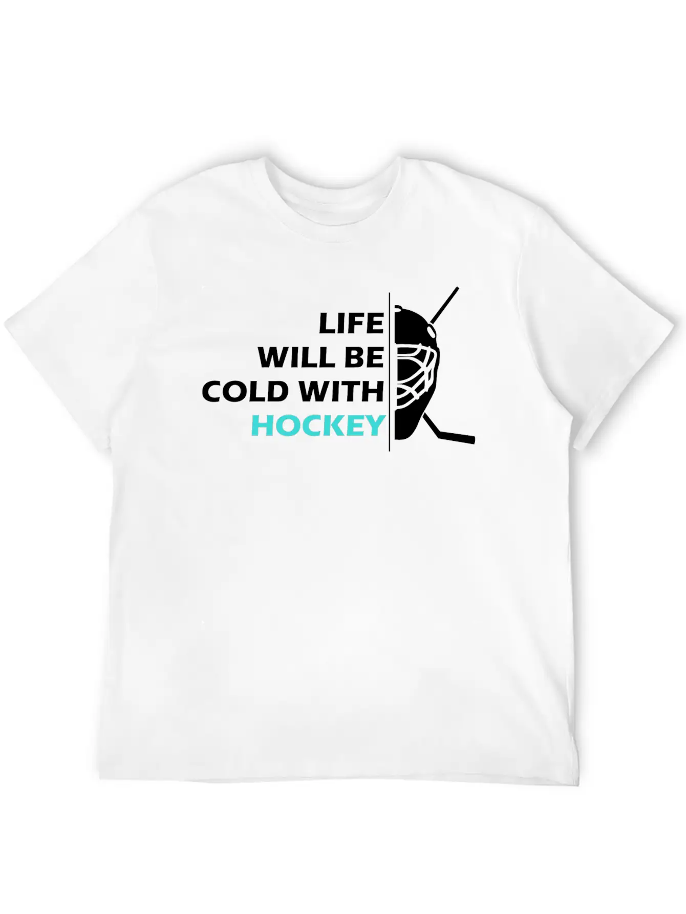 Hockey Art Basic Graphic T-Shirt – Daily Comfort In Soft Cotton