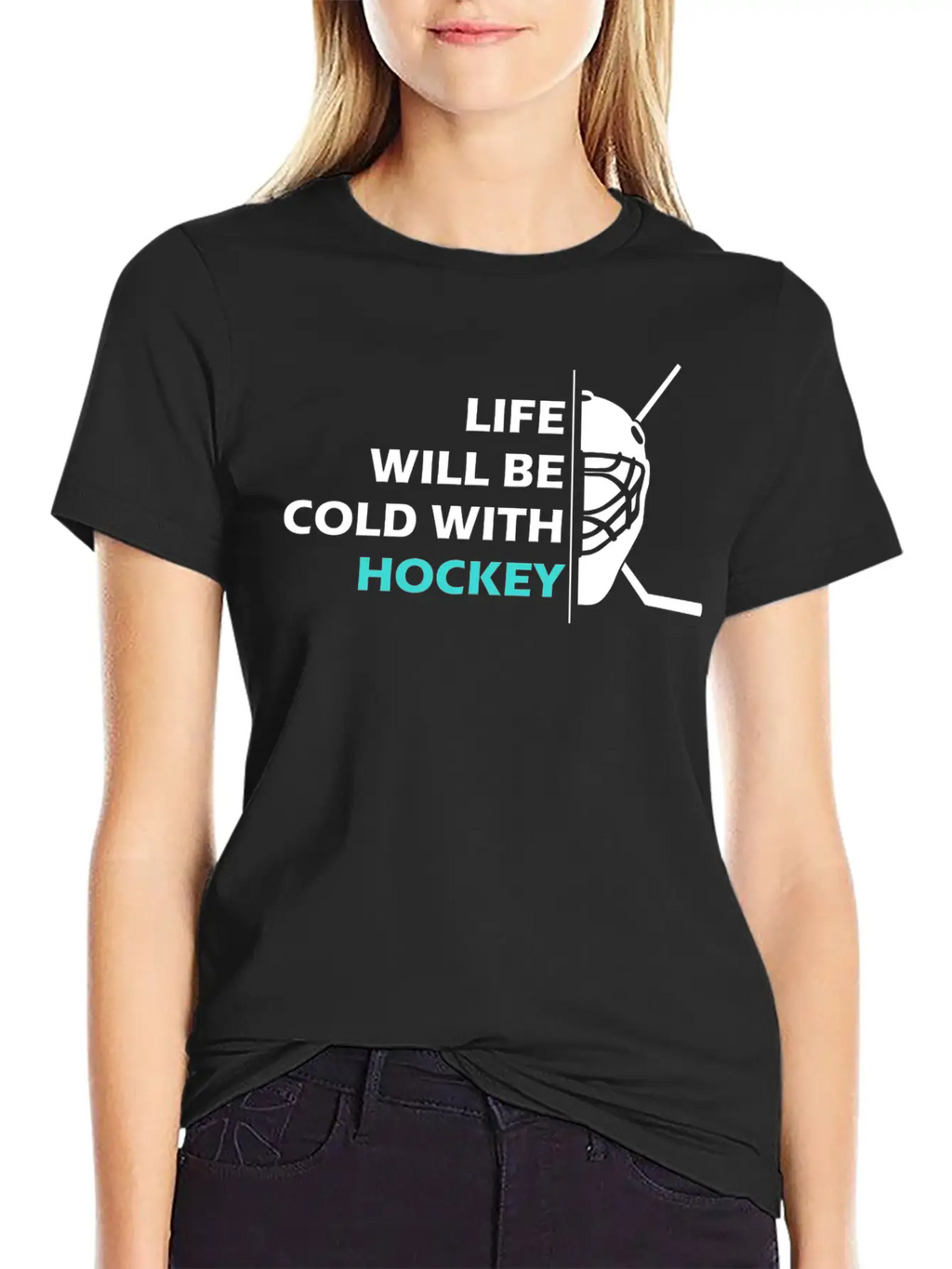 Hockey Art Basic Graphic T-Shirt – Daily Comfort In Soft Cotton