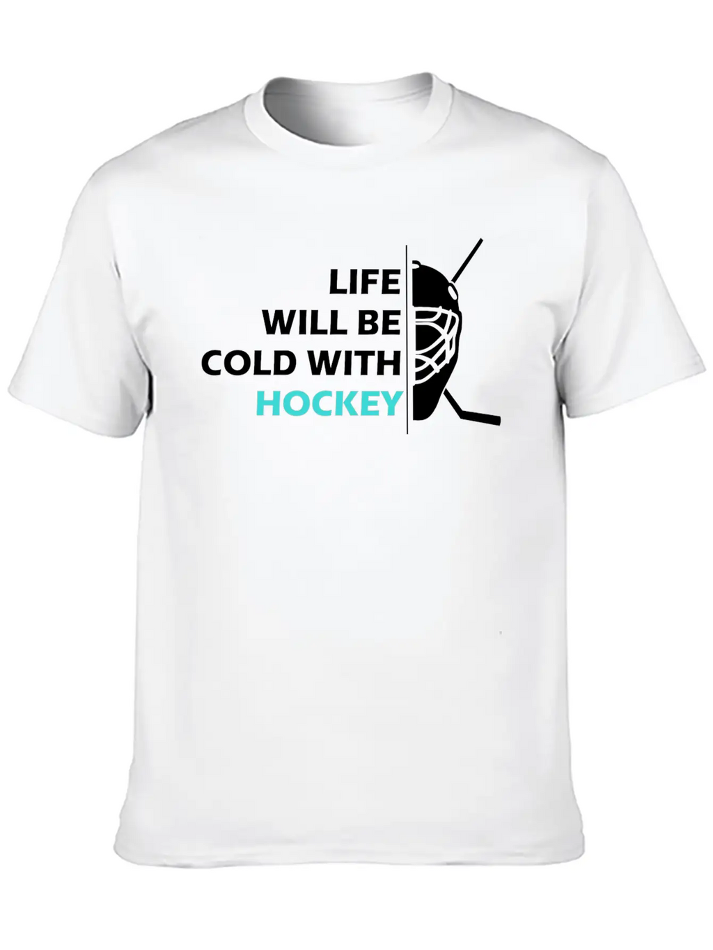 Hockey Art Basic Graphic T-Shirt – Daily Comfort In Soft Cotton