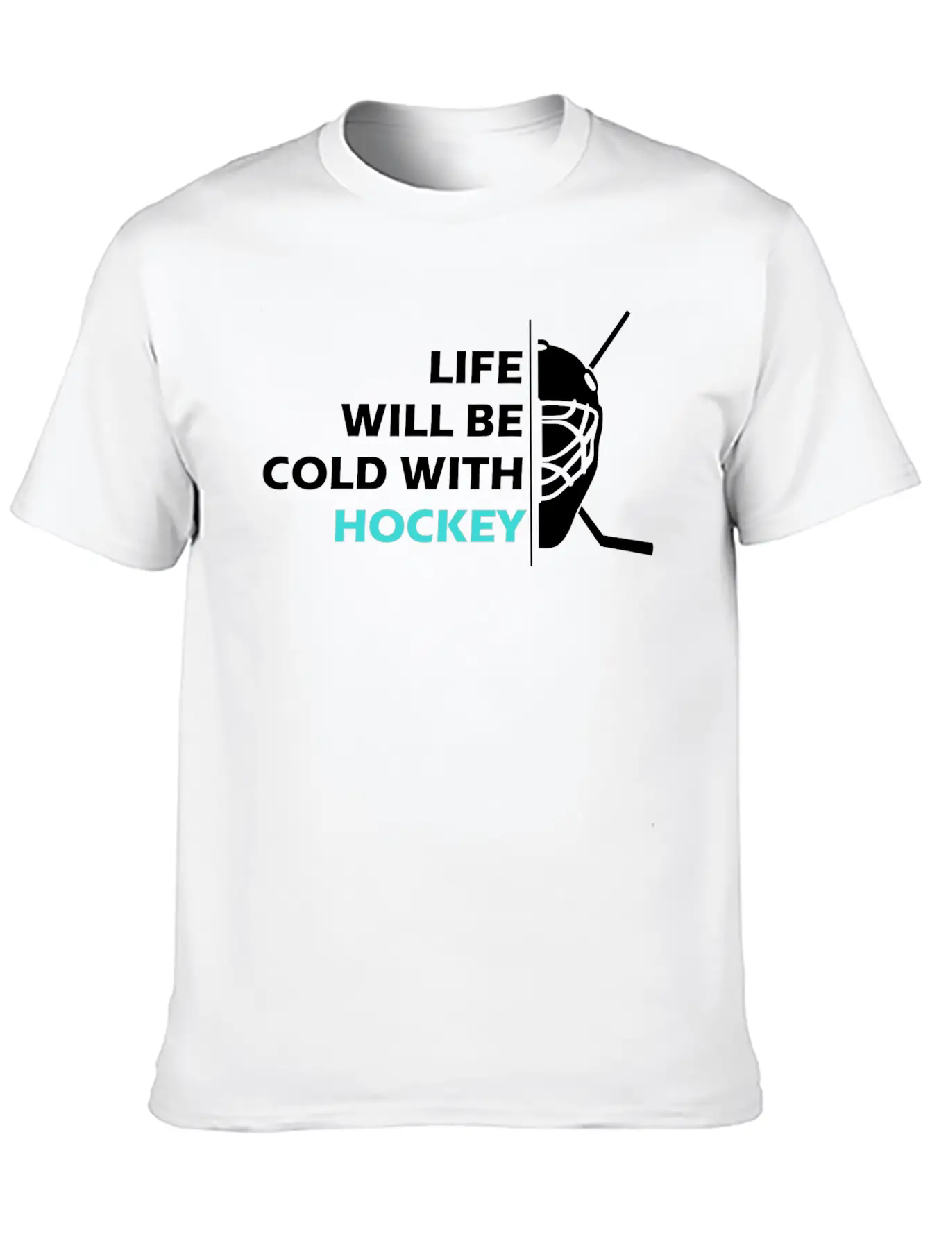 Hockey Art Basic Graphic T-Shirt – Daily Comfort In Soft Cotton
