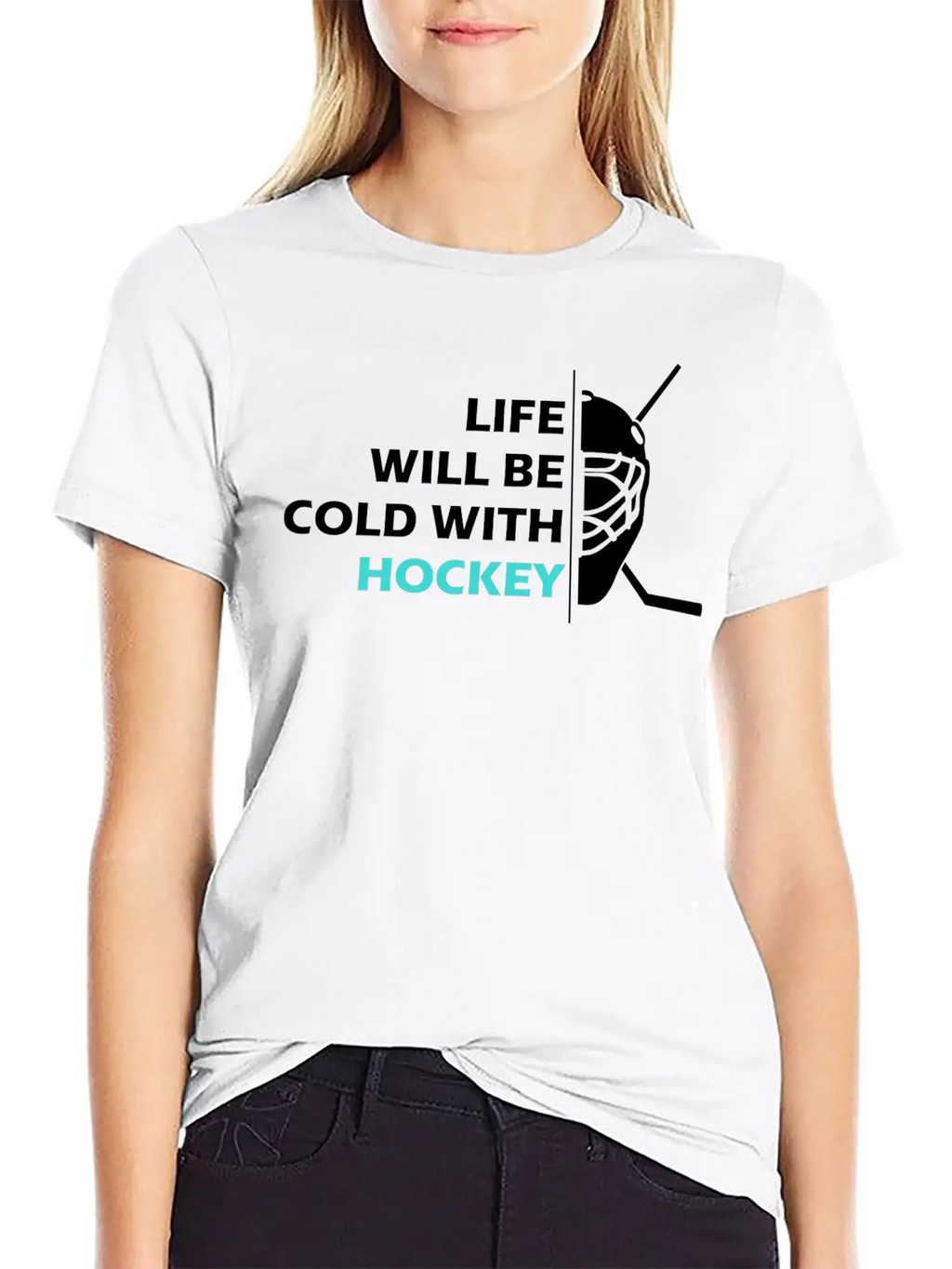 Hockey Art Basic Graphic T-Shirt – Daily Comfort In Soft Cotton