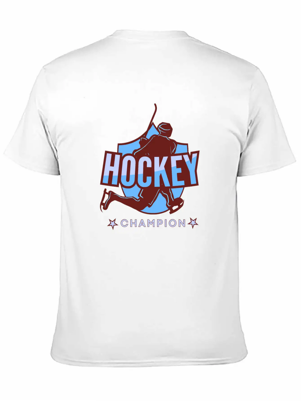 Hockey Game Ice Hockey Champion Gift Idea Essential Cotton Tee For Daily Outfits – Unisex Style