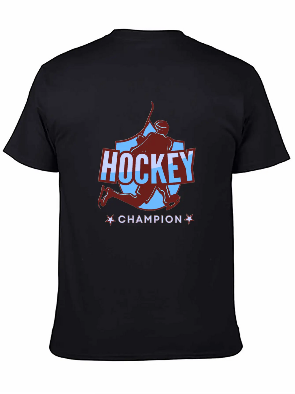 Hockey Game Ice Hockey Champion Gift Idea Essential Cotton Tee For Daily Outfits – Unisex Style