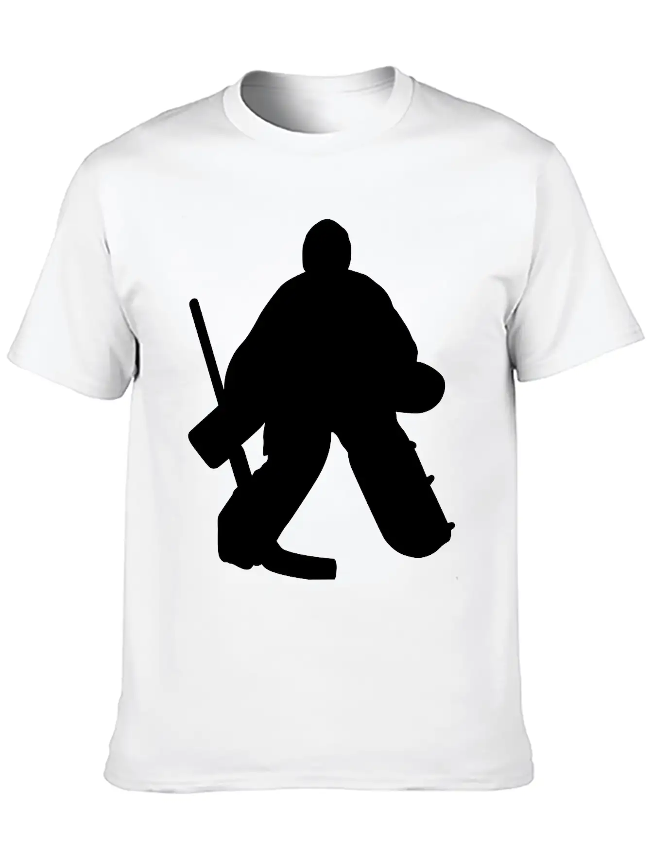 Hockey Goalie Classic Cotton Tee – Unisex Comfort For Any Season