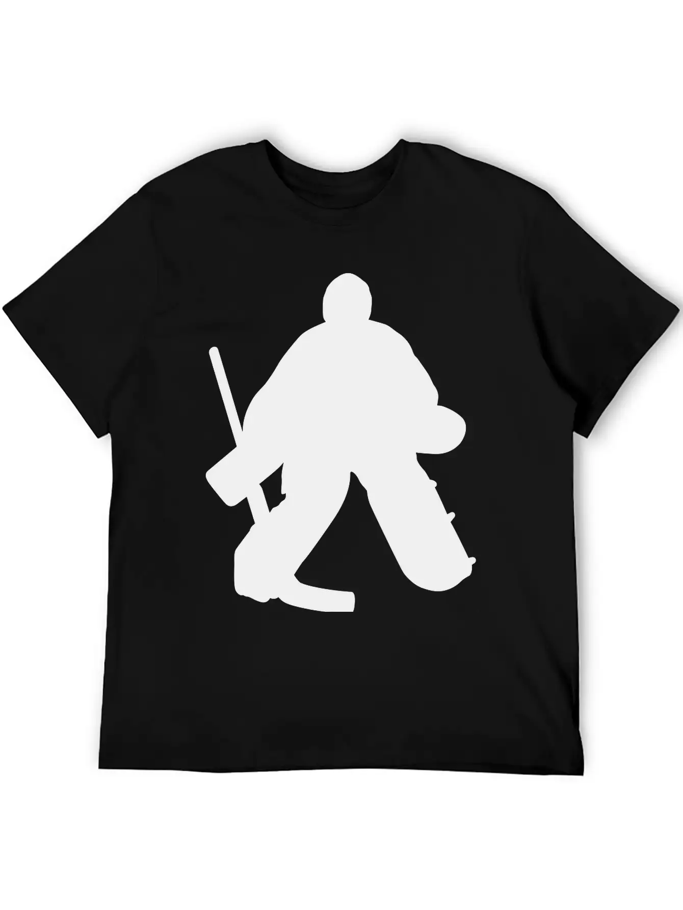 Hockey Goalie Classic Cotton Tee – Unisex Comfort For Any Season