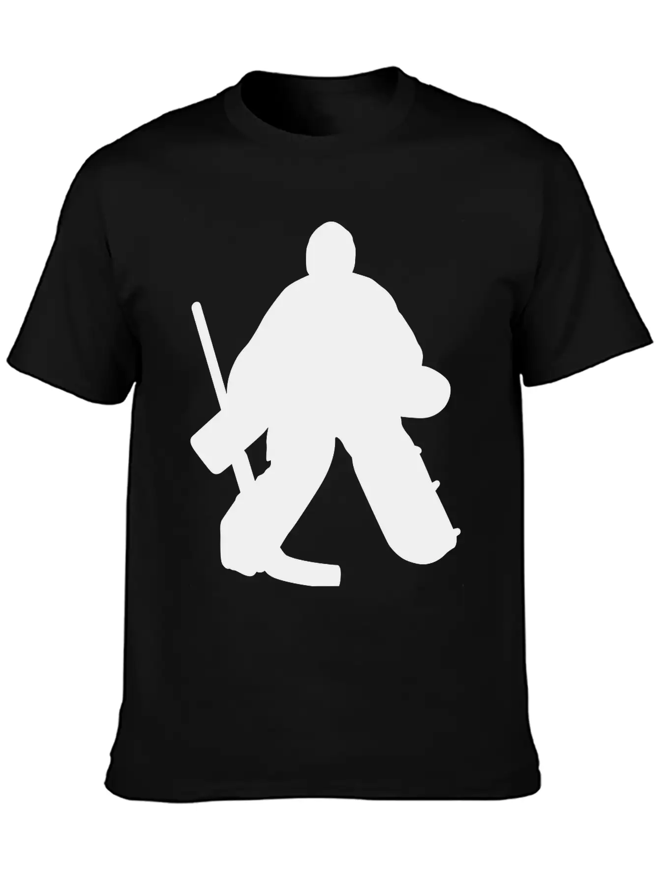 Hockey Goalie Classic Cotton Tee – Unisex Comfort For Any Season