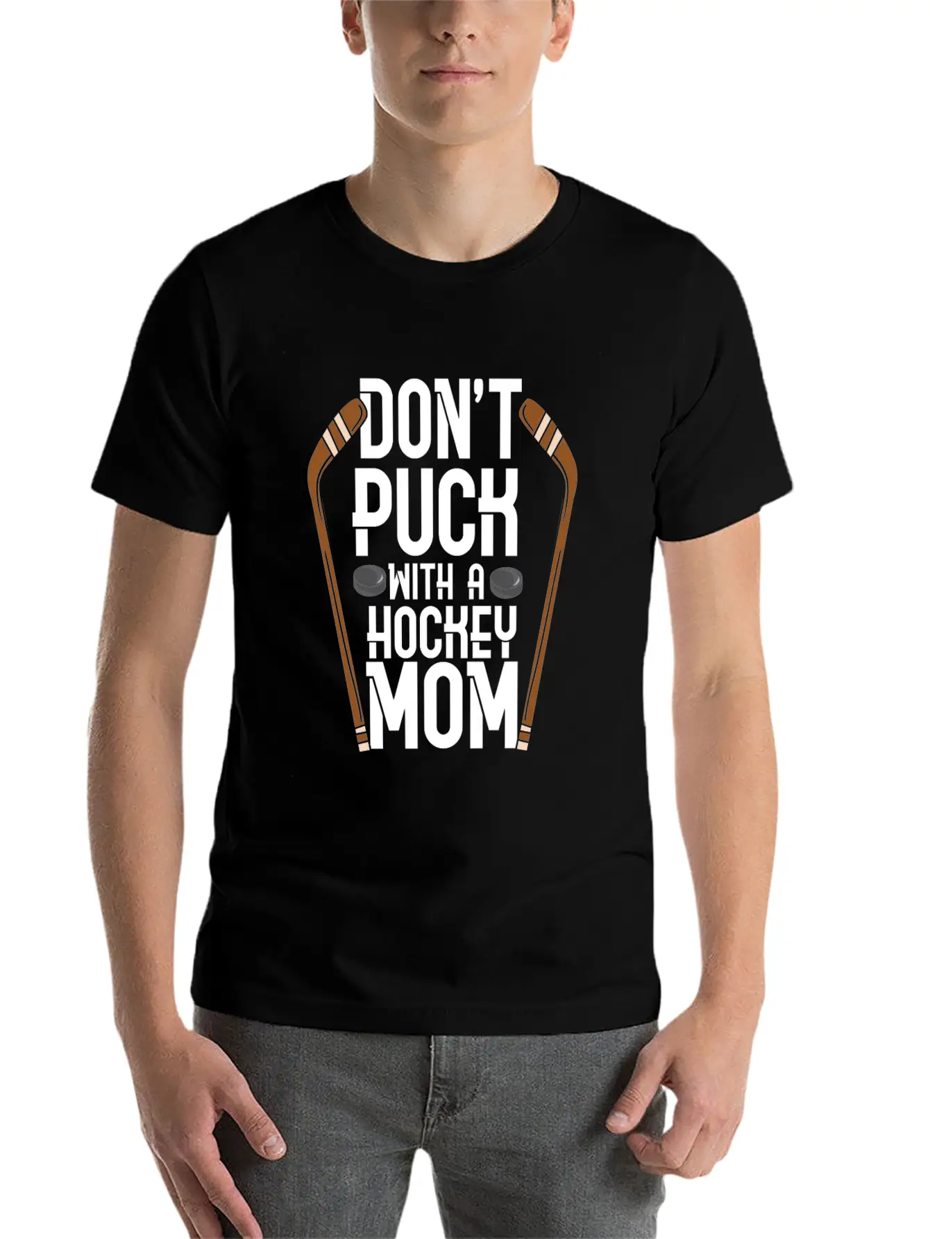 Hockey-Mom Match Cheer Is More Than Sports It's Unisex Casual T-Shirt – Clean Design For Daily Comfort