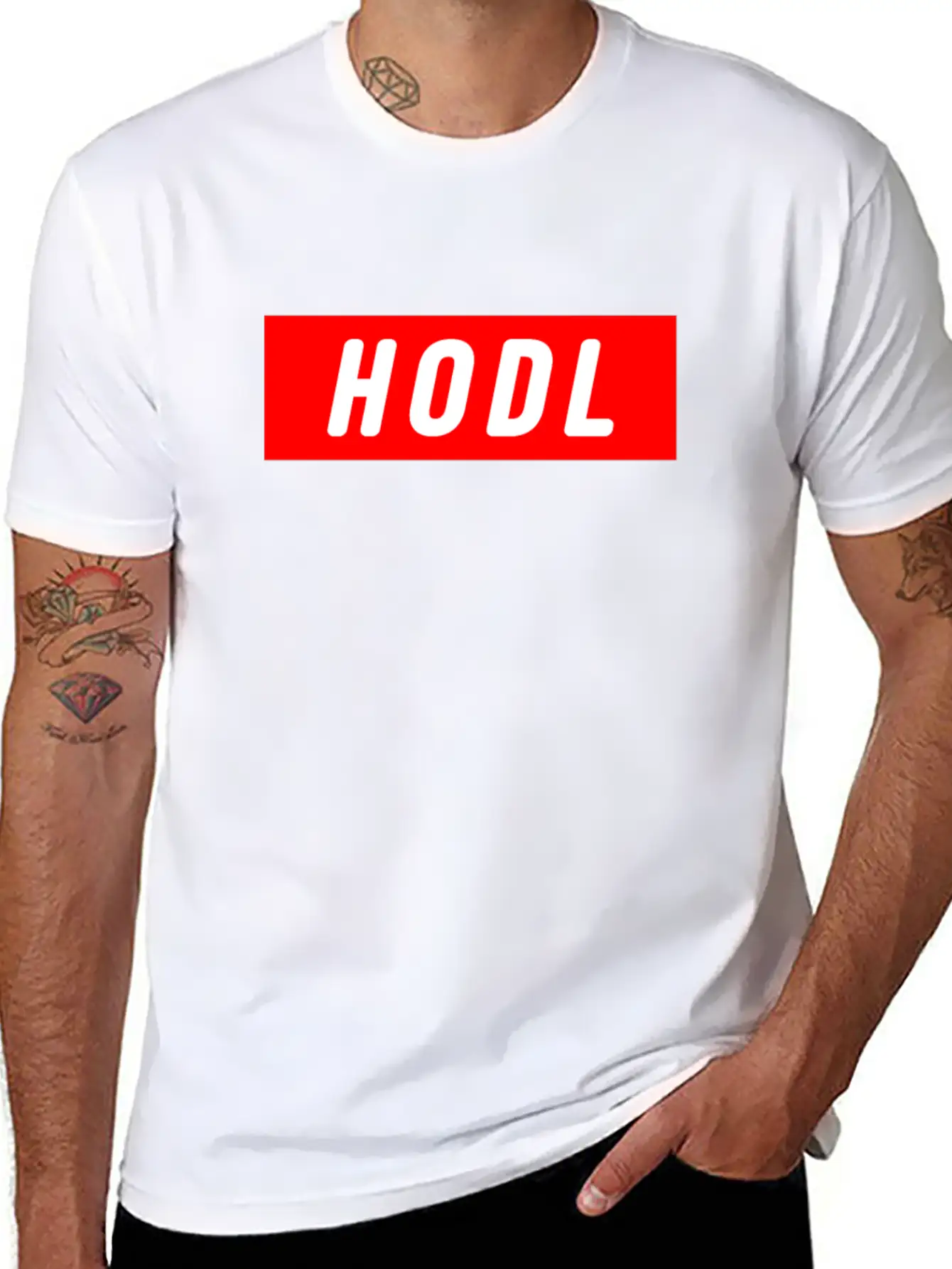 HODL Classic Cotton Tee – Unisex Comfort For Any Season