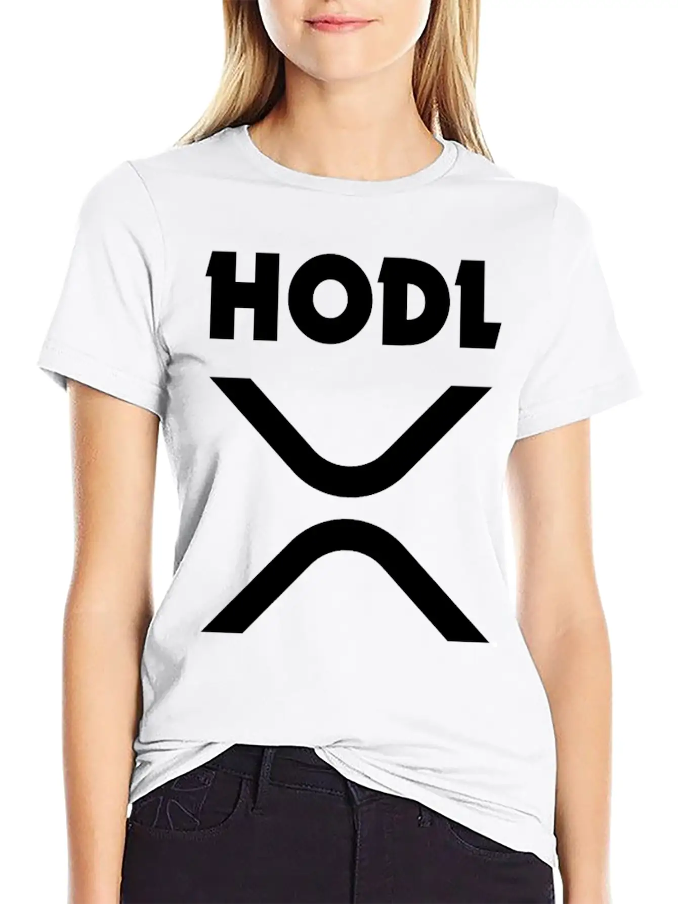 HODL Ripple (XRP) Stylish Everyday T-Shirt – Unisex Basic Cotton Tee