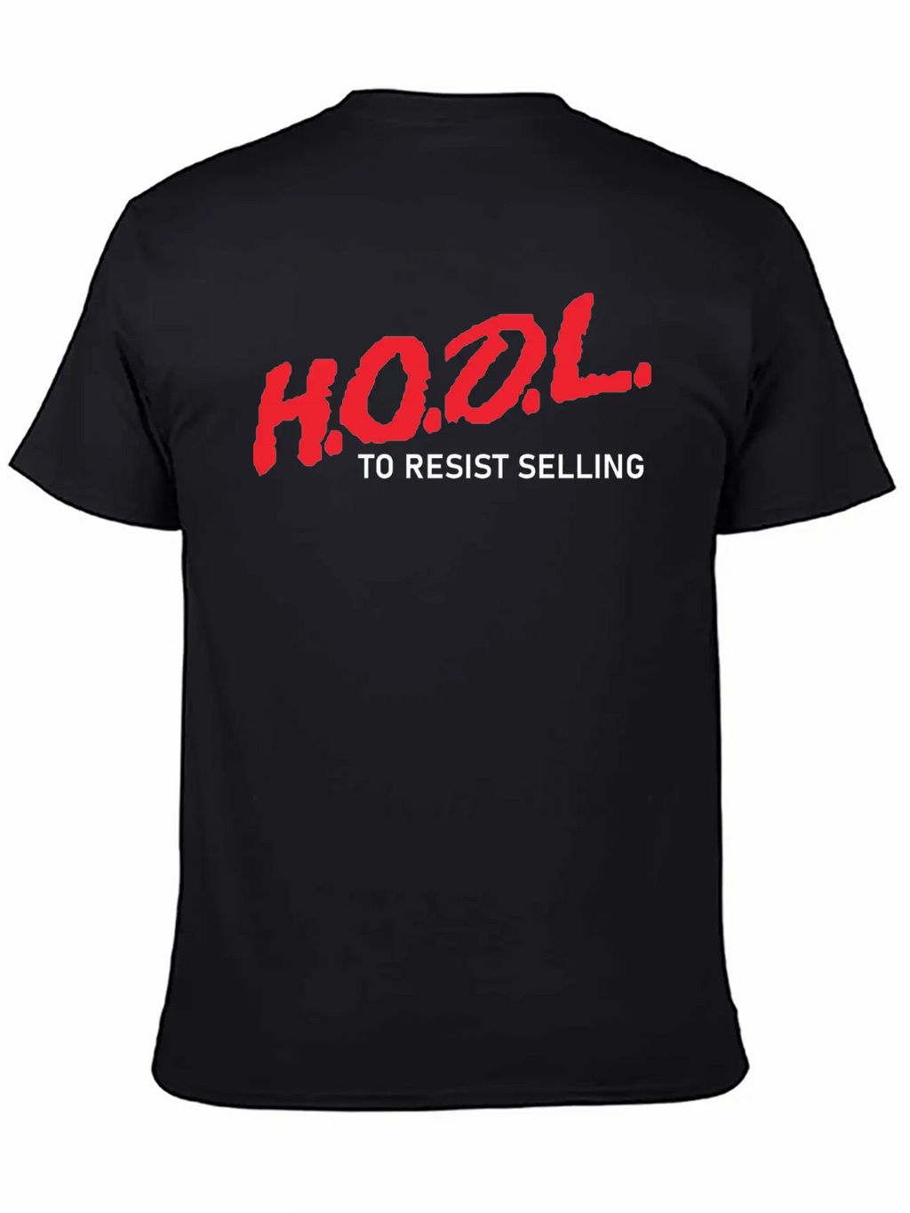 HODL To Resist Selling Crypto Clothing Timeless Short Sleeve Tee – Comfy And Minimalist Design