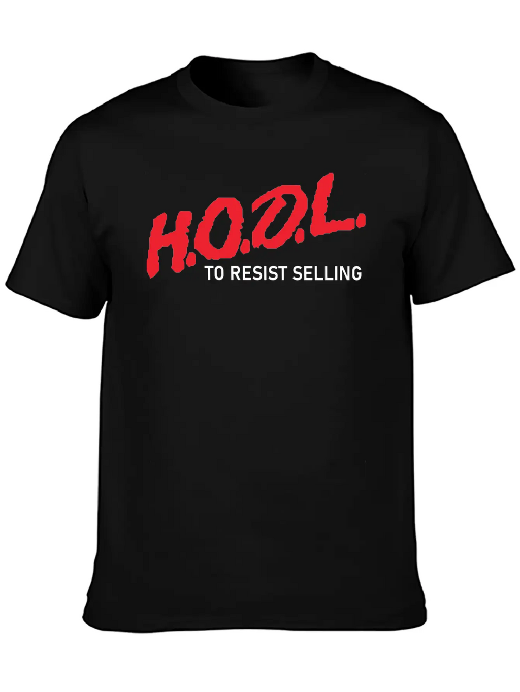 HODL To Resist Selling Crypto Clothing Timeless Short Sleeve Tee – Comfy And Minimalist Design