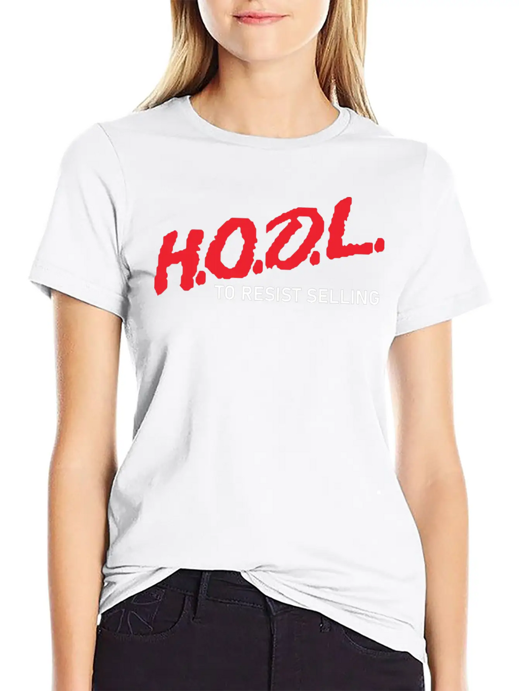 HODL To Resist Selling Crypto Clothing Timeless Short Sleeve Tee – Comfy And Minimalist Design