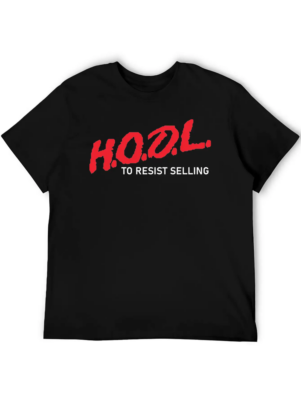 HODL To Resist Selling Crypto Clothing Timeless Short Sleeve Tee – Comfy And Minimalist Design