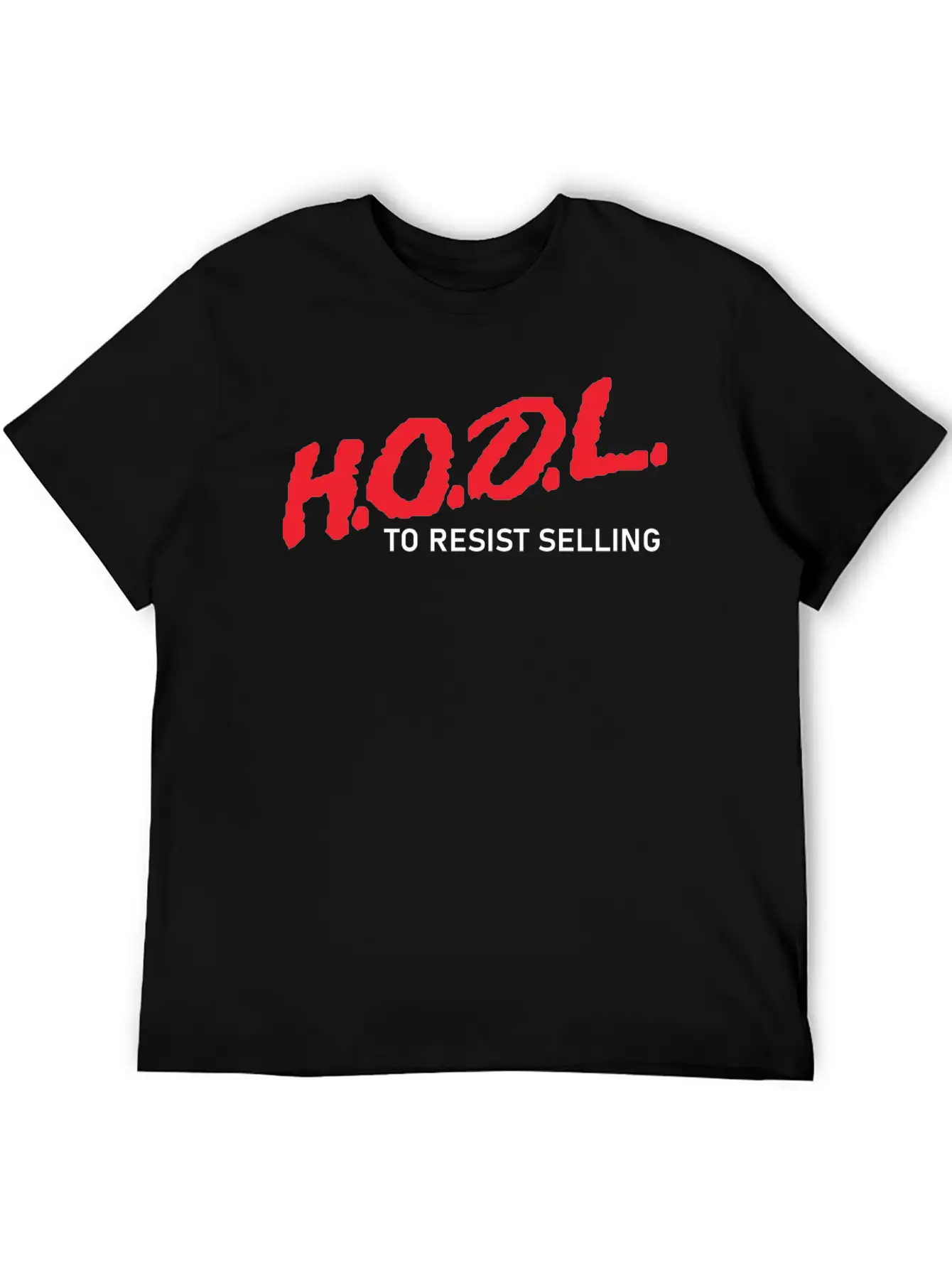 HODL To Resist Selling Crypto Clothing Timeless Short Sleeve Tee – Comfy And Minimalist Design