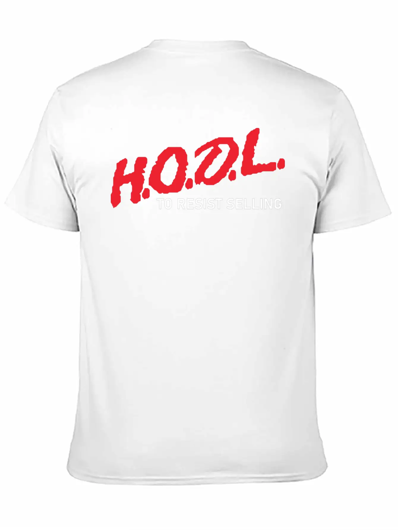 HODL To Resist Selling Crypto Clothing Timeless Short Sleeve Tee – Comfy And Minimalist Design
