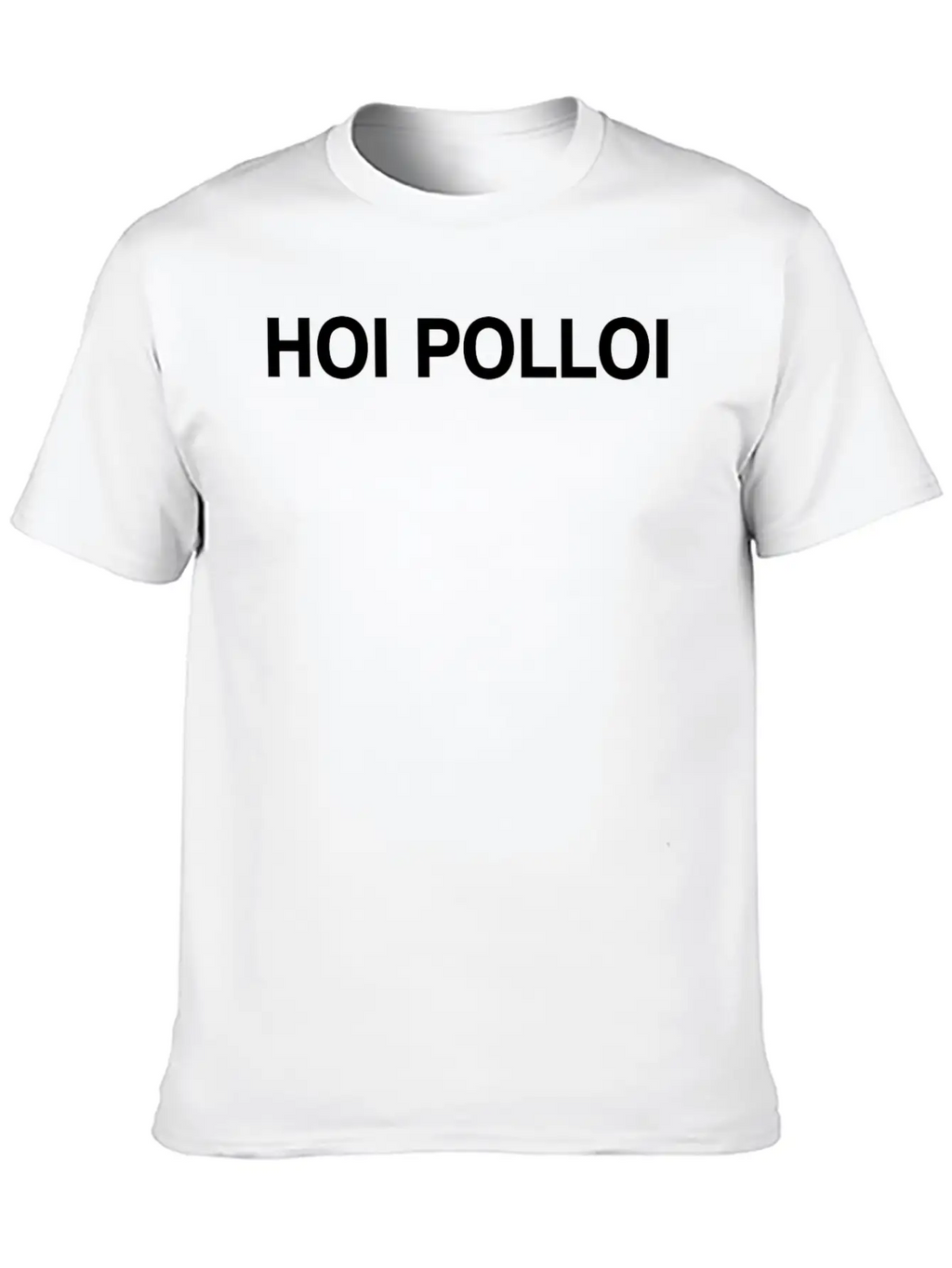 HOI POLLOI Blue Relaxed Everyday Tee – Lightweight And Durable Cotton