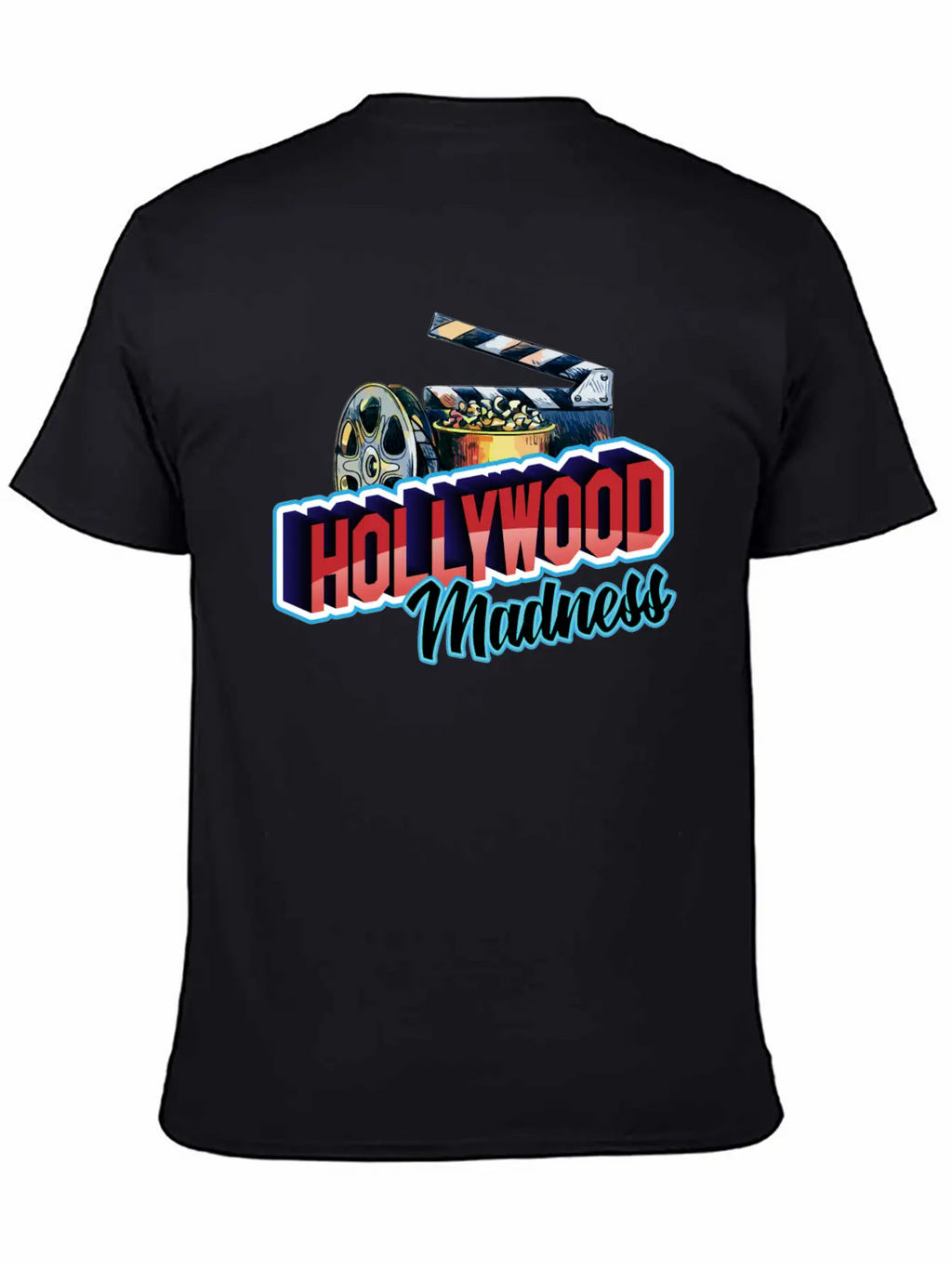 Hollywood Madness Stylish Everyday T-Shirt – Unisex Basic Cotton Tee