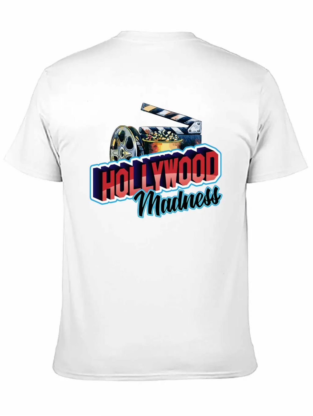 Hollywood Madness Stylish Everyday T-Shirt – Unisex Basic Cotton Tee