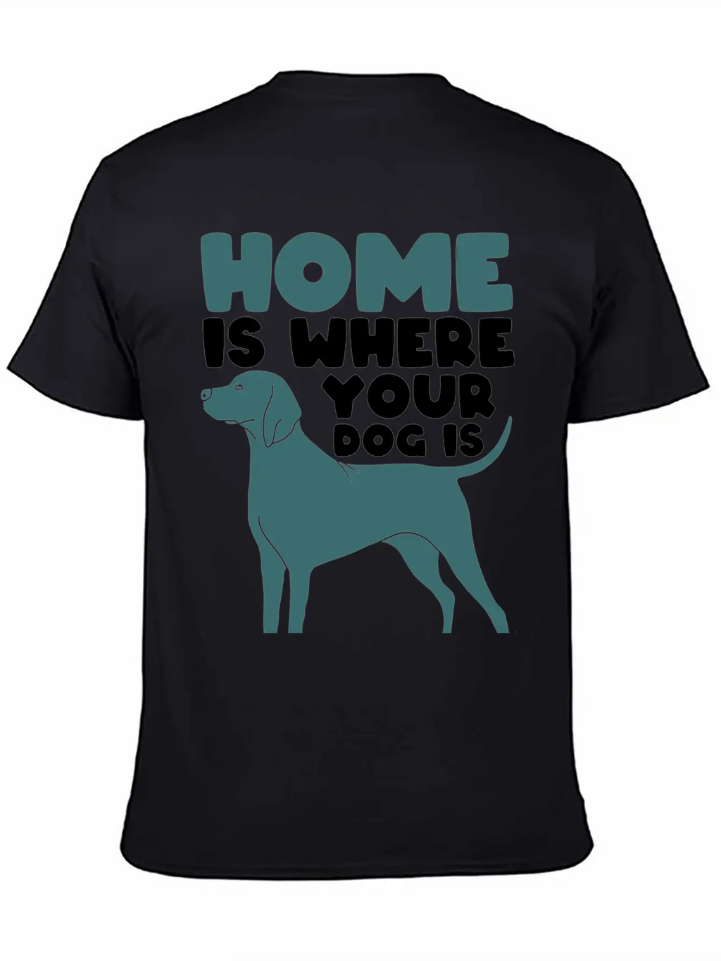 Home Dog Basic Graphic T-Shirt – Daily Comfort In Soft Cotton