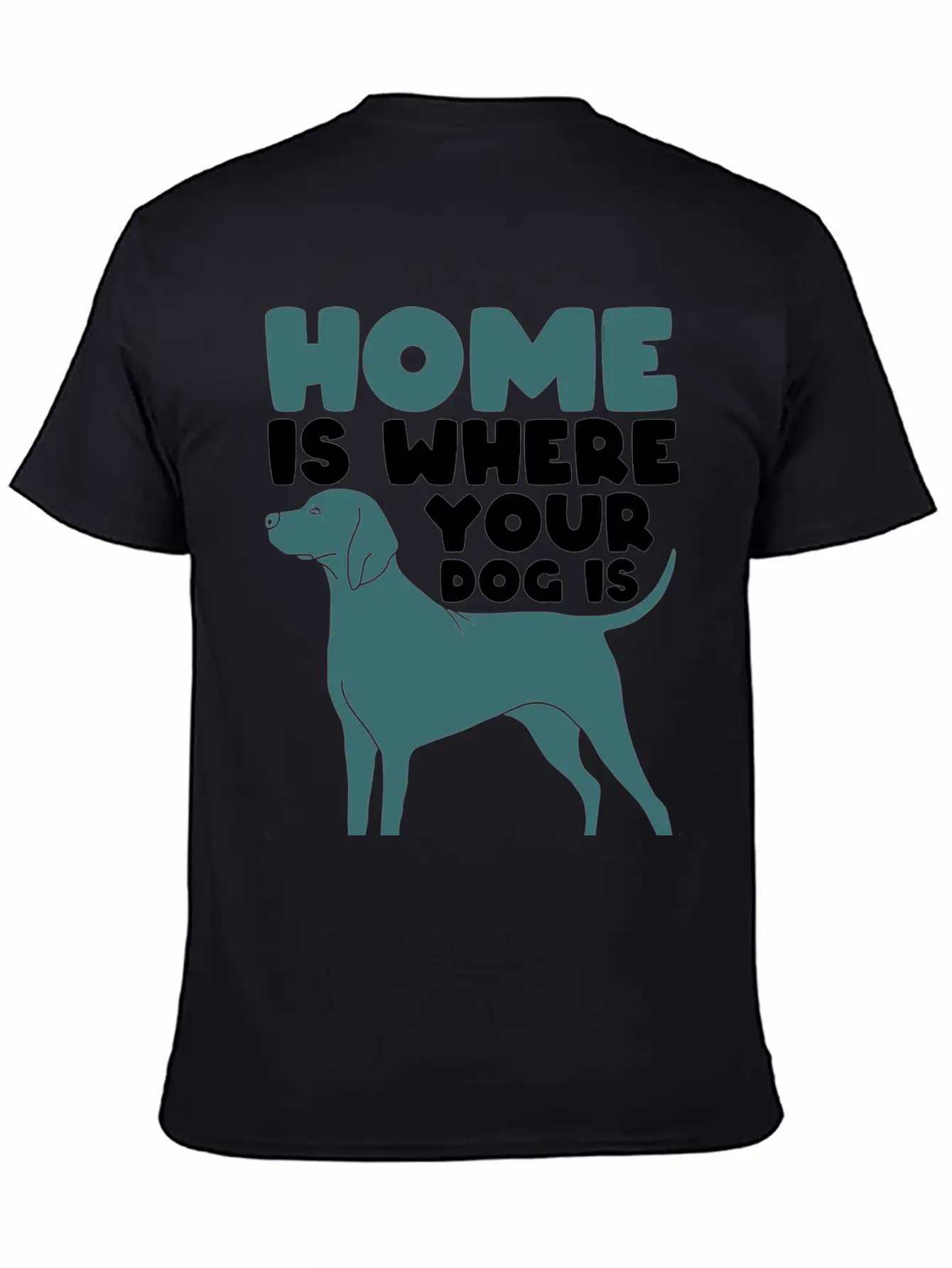 Home Dog Basic Graphic T-Shirt – Daily Comfort In Soft Cotton