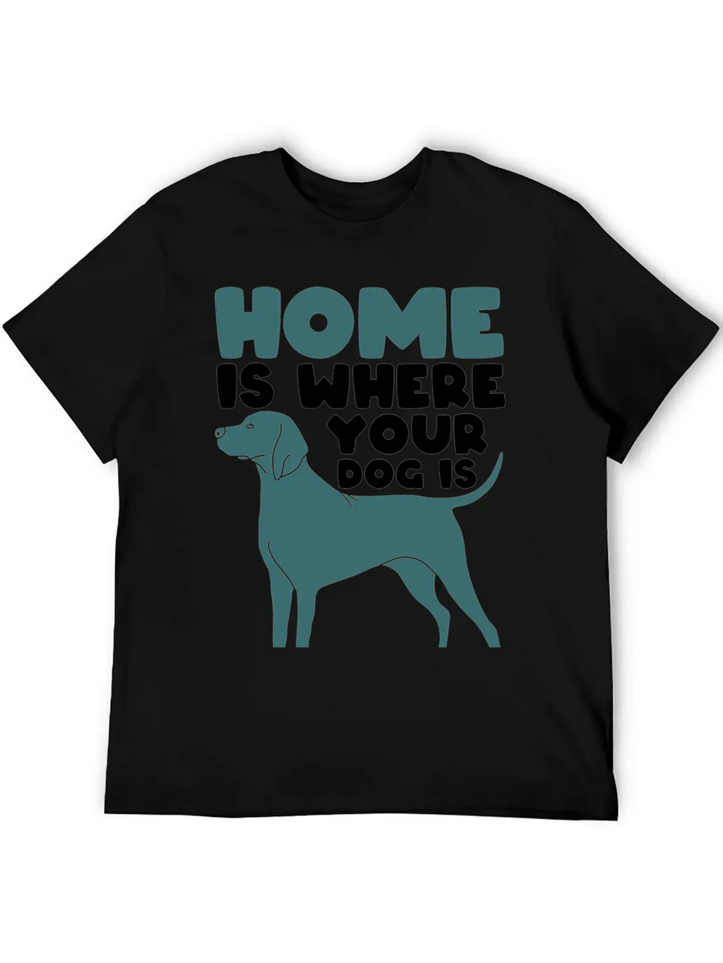 Home Dog Basic Graphic T-Shirt – Daily Comfort In Soft Cotton