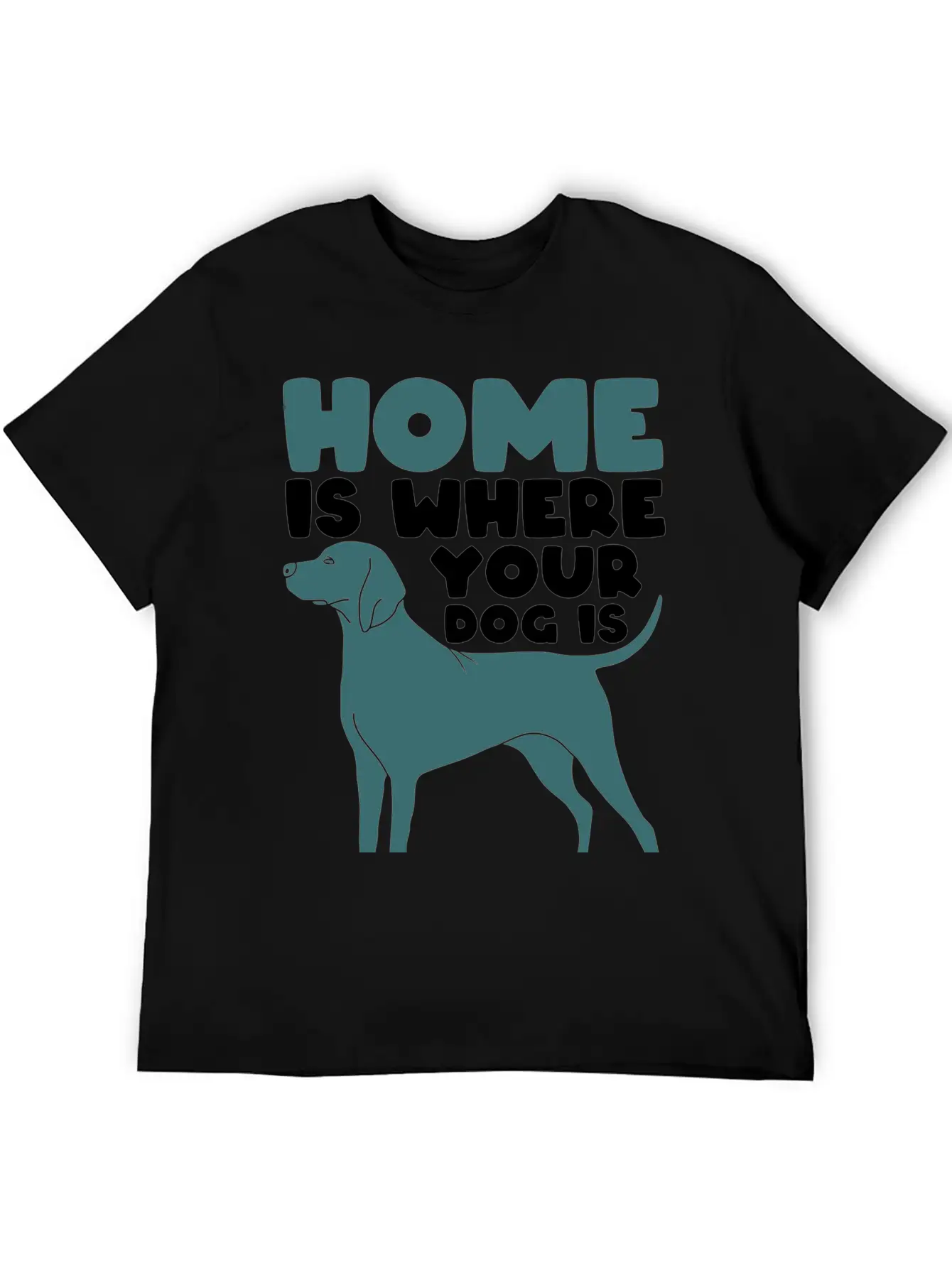 Home Dog Basic Graphic T-Shirt – Daily Comfort In Soft Cotton