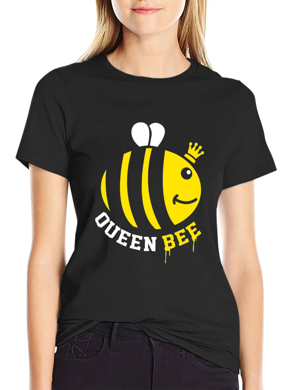 Honey Bee Queen Bumblebee Beekeeper Petals Nectar Breathable Graphic T-Shirt – Perfect For Casual Days