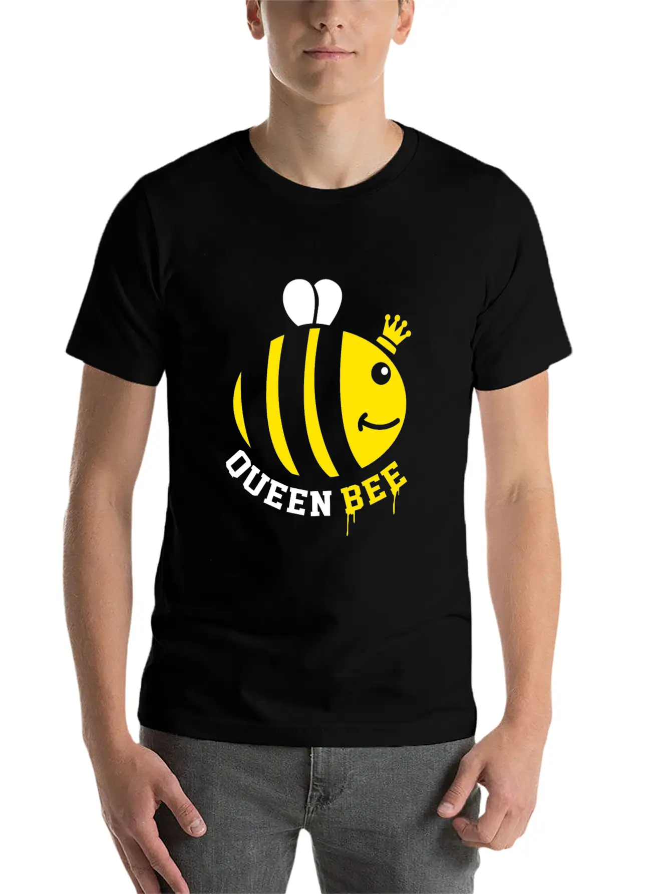 Honey Bee Queen Bumblebee Beekeeper Petals Nectar Breathable Graphic T-Shirt – Perfect For Casual Days