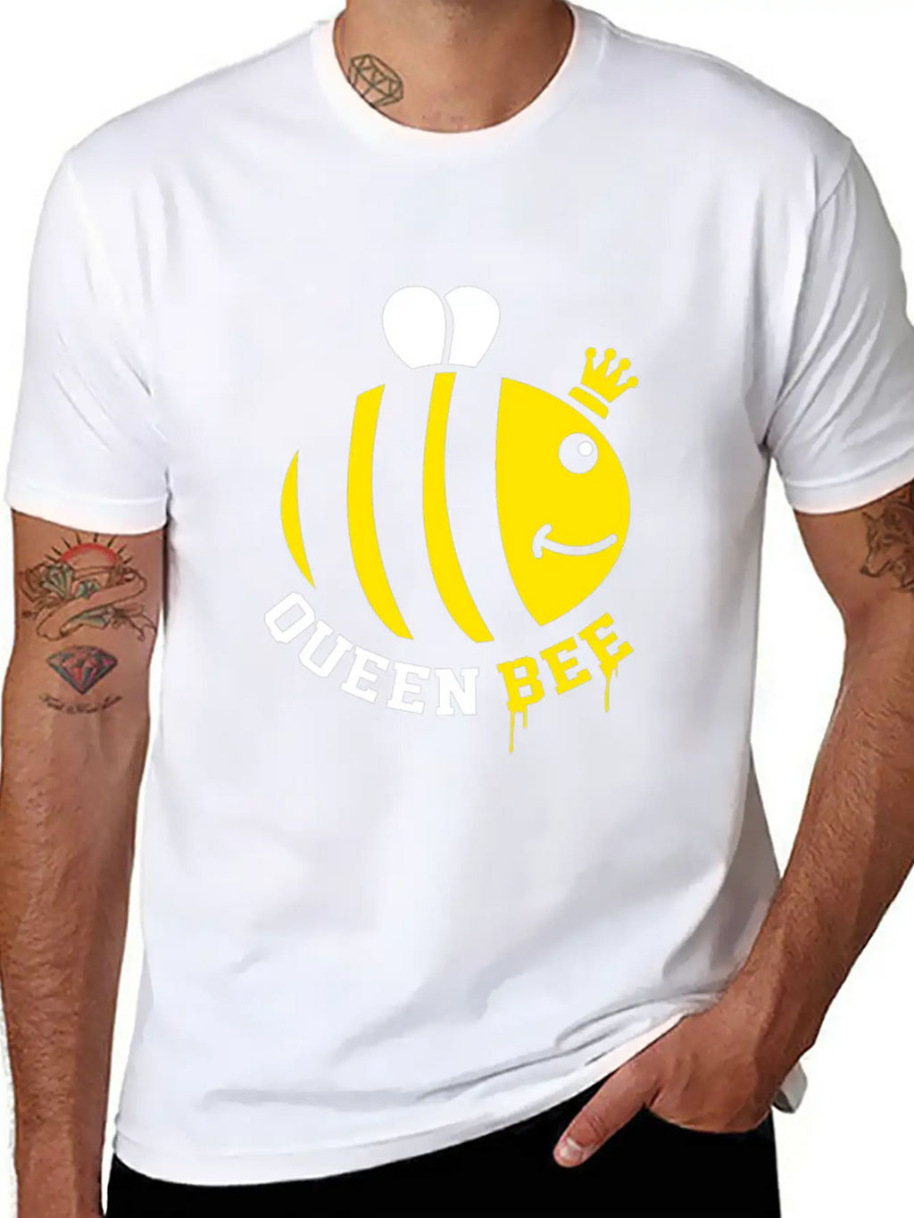 Honey Bee Queen Bumblebee Beekeeper Petals Nectar Breathable Graphic T-Shirt – Perfect For Casual Days