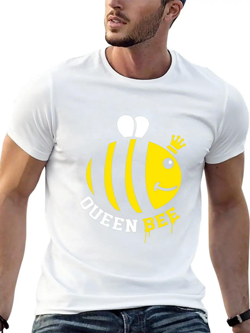 Honey Bee Queen Bumblebee Beekeeper Petals Nectar Breathable Graphic T-Shirt – Perfect For Casual Days