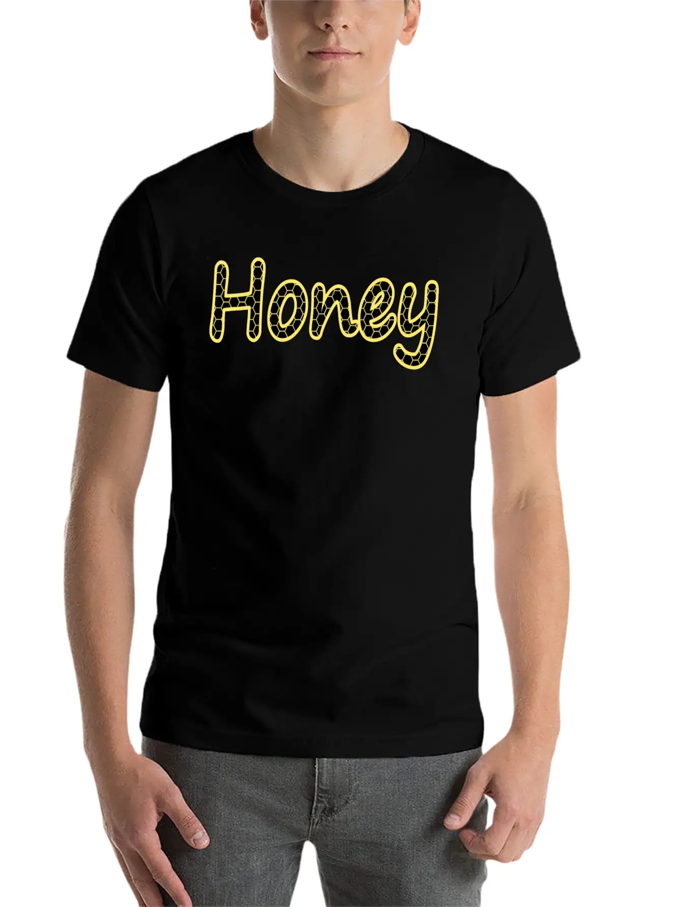Honey Classic Cotton Tee – Unisex Comfort For Any Season