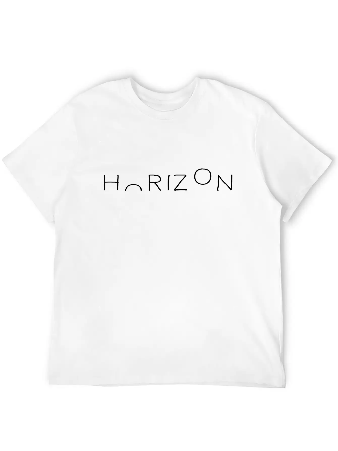 Horizon Basic Graphic T-Shirt – Daily Comfort In Soft Cotton