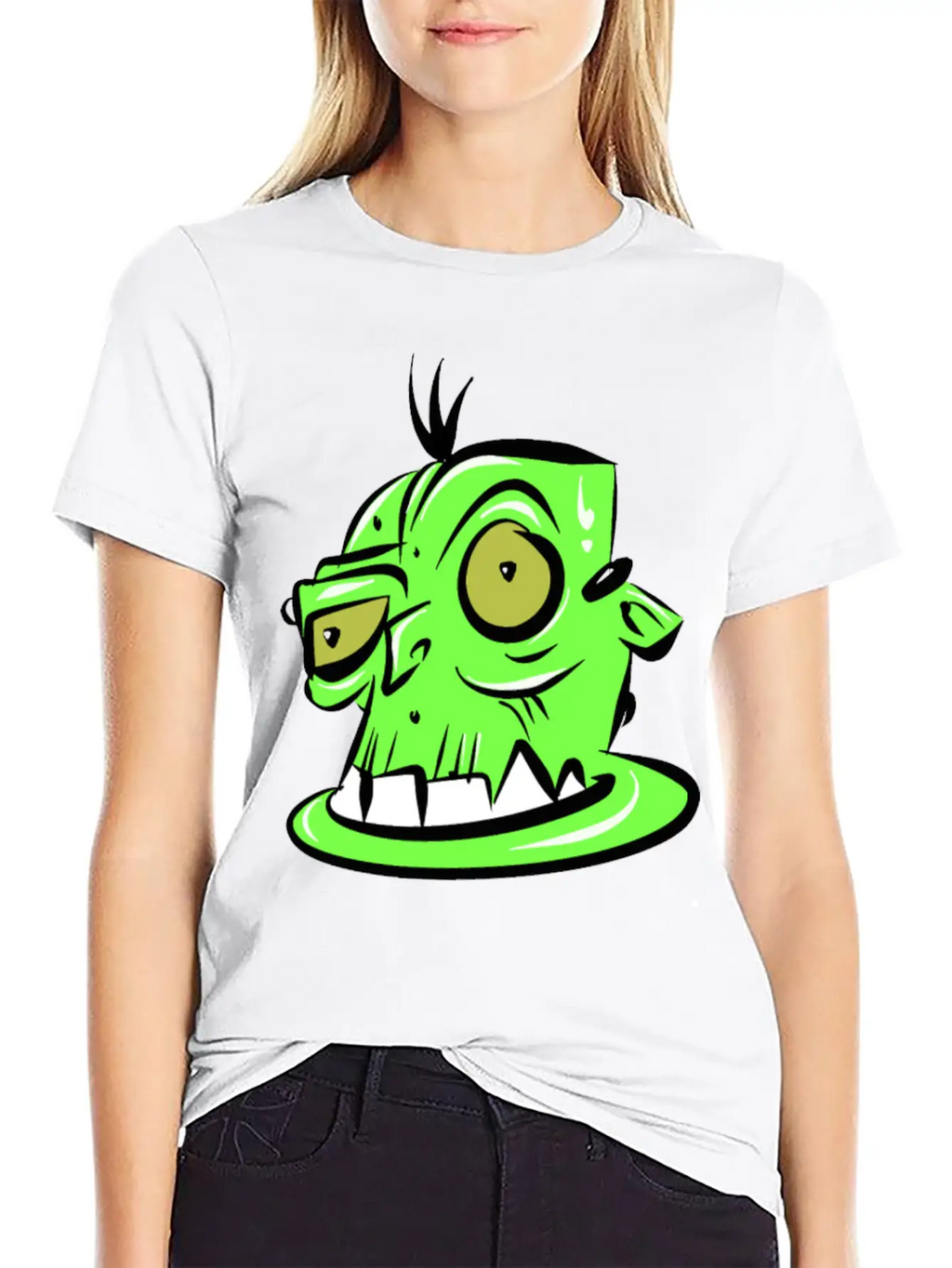 Horror Drawing Timeless Short Sleeve Tee – Comfy And Minimalist Design